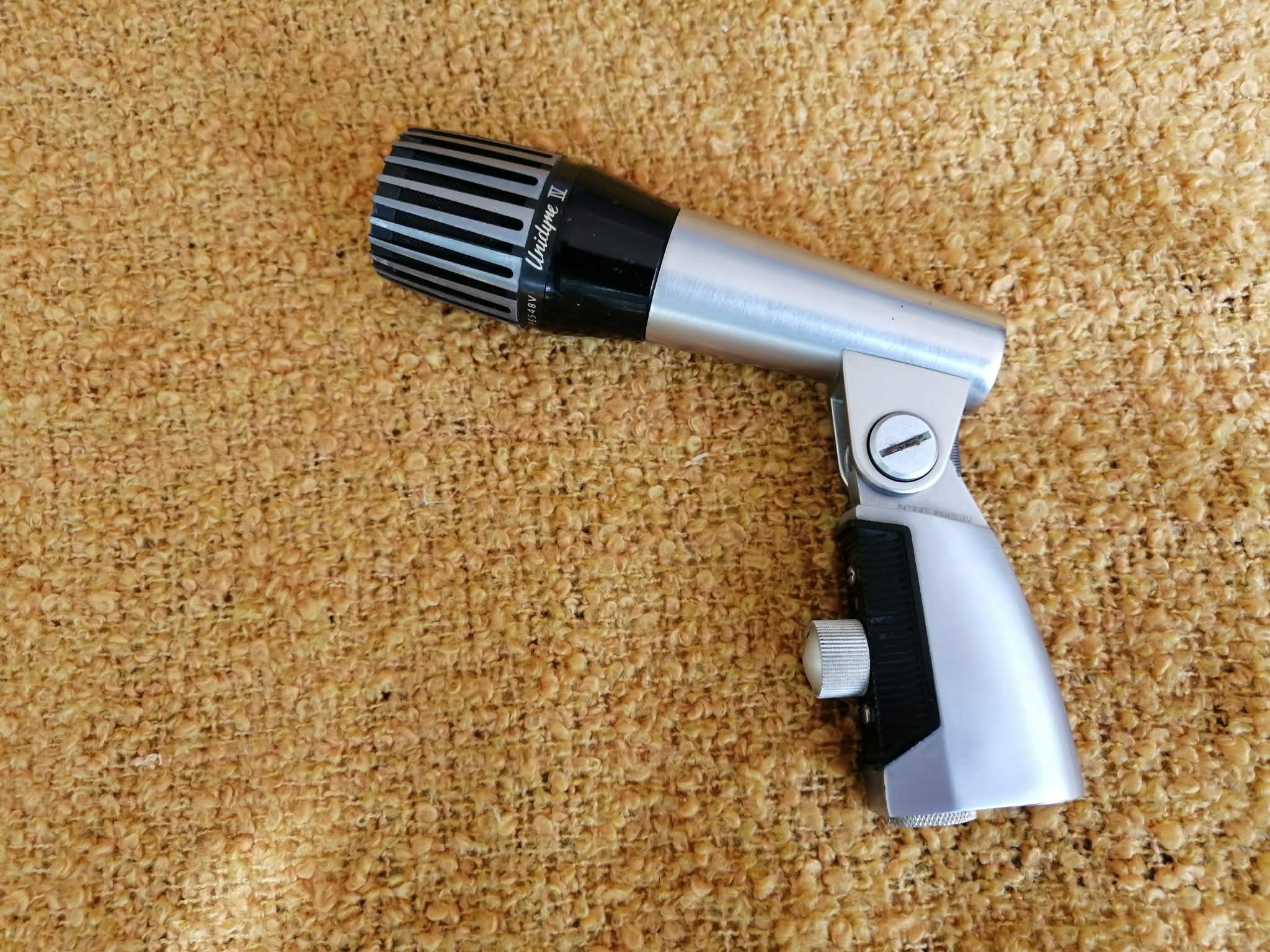 Rare microphone Vintage SHURE Brothers PE548V Unidyne IV