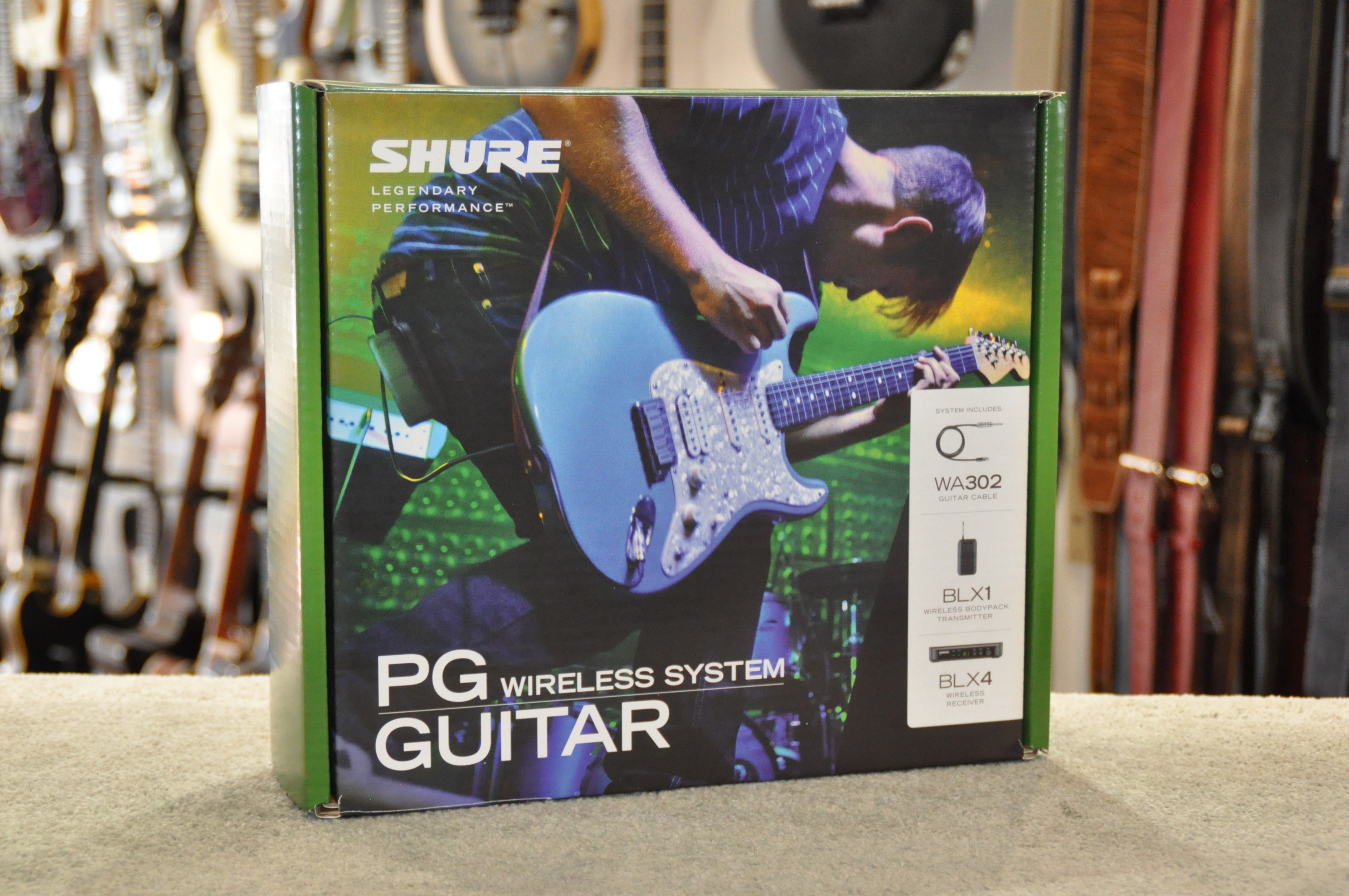Shure BLX14E M17 Système sans fil UHF Guitare & Basse