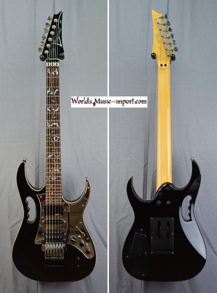 Ibanez steve vai jem77v-01 blk 2007 midi sustainer jap'