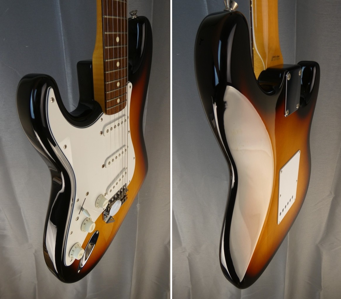 fender stratocaster ST'62-65 Lh 3TS japon japan import gaucher left hand (11)