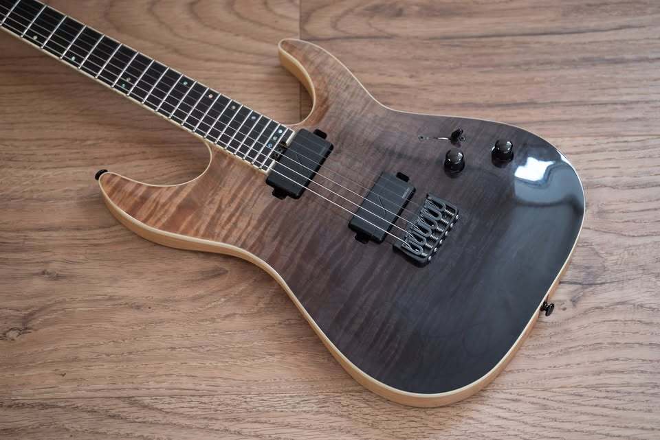 Guitare Schecter SLS Elite-5 Black Fade Burst
