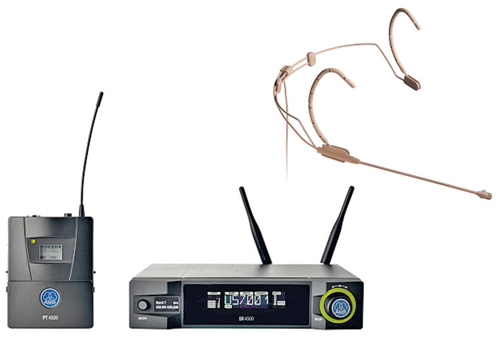 vends AKG WMS4500 + PT4500 + HC577