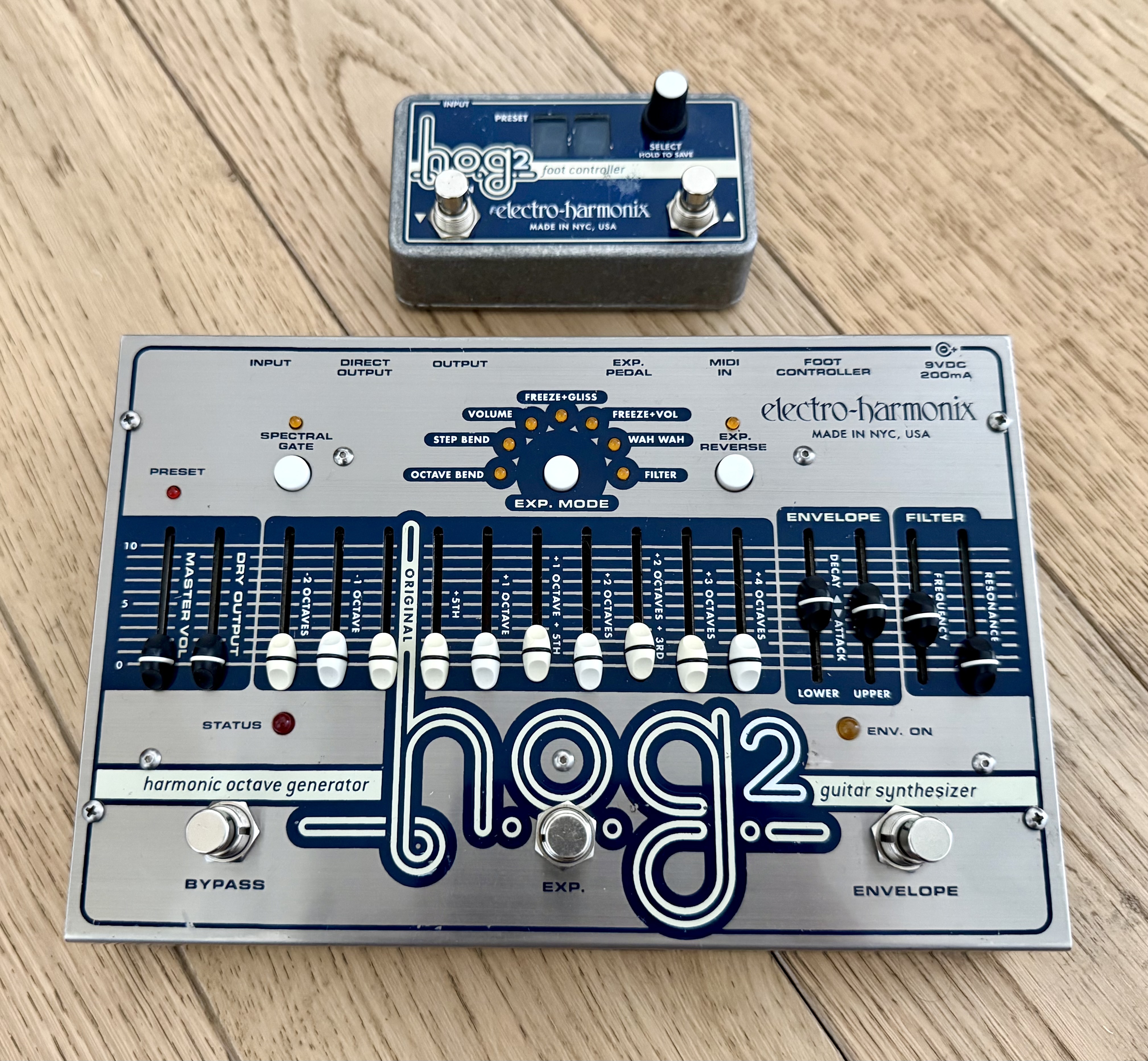 Electro-Harmonix HOG2 (Octaver polyphonique)