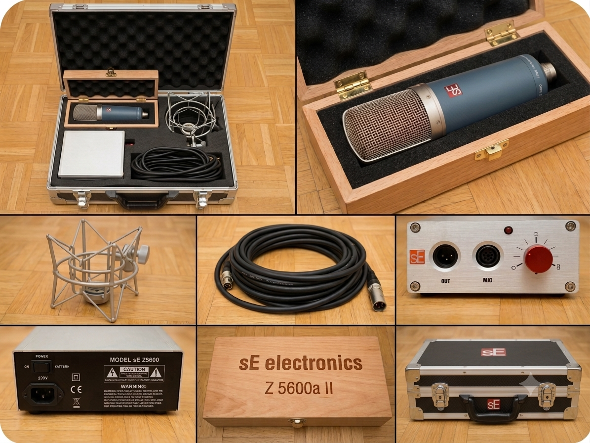 Vends Microphone Se Electronics Z5600 a II parfait état