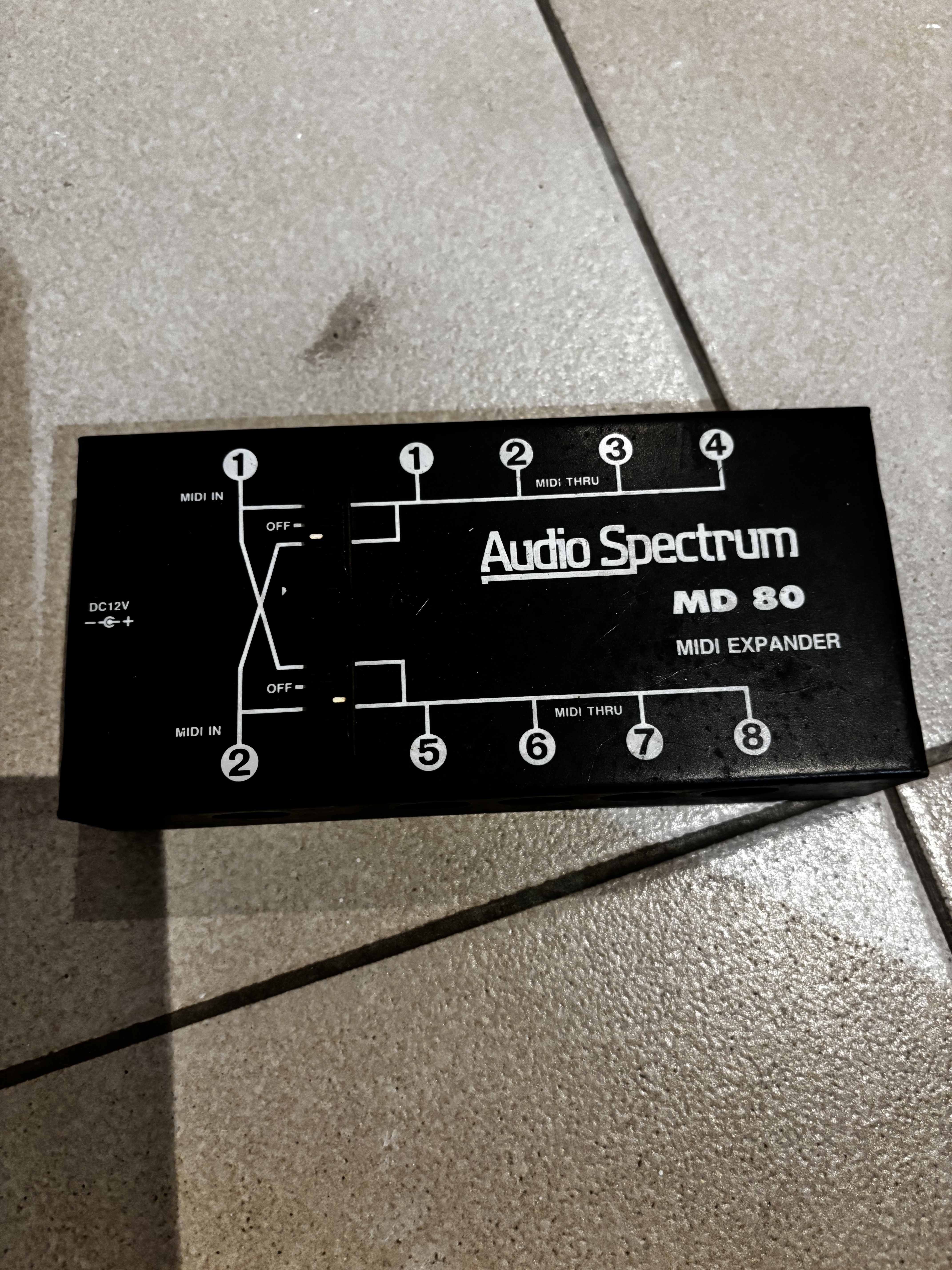 MIDI Audio Spectrum MD 80