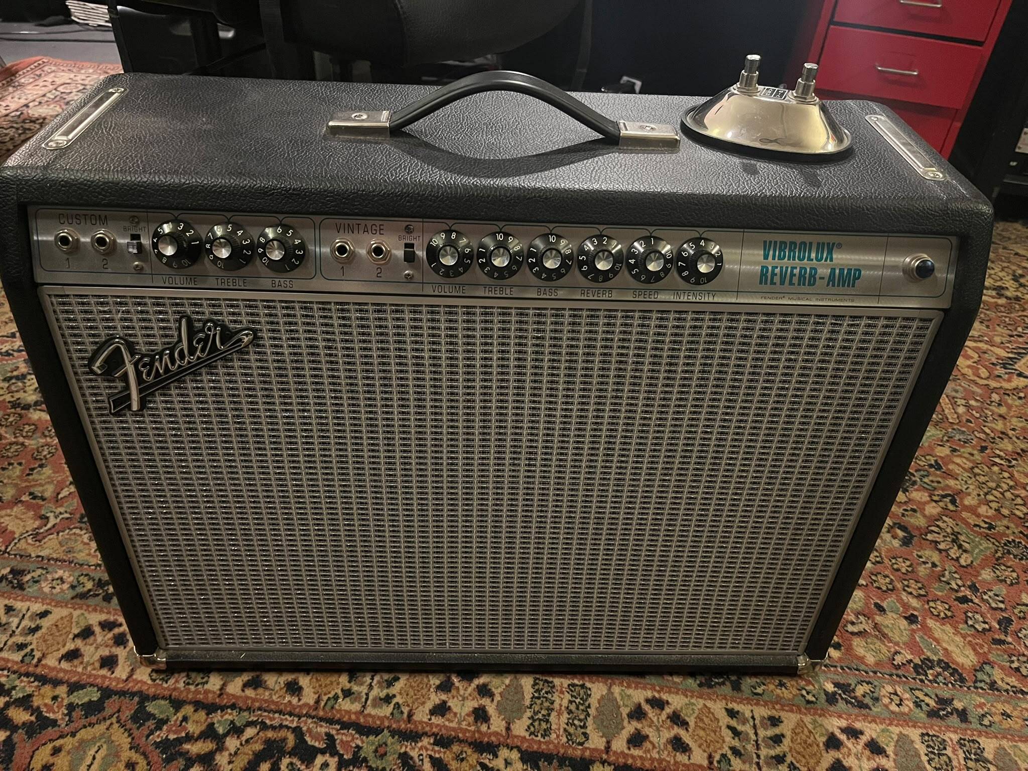 Vends Fender Vibrolux 68'Custom 