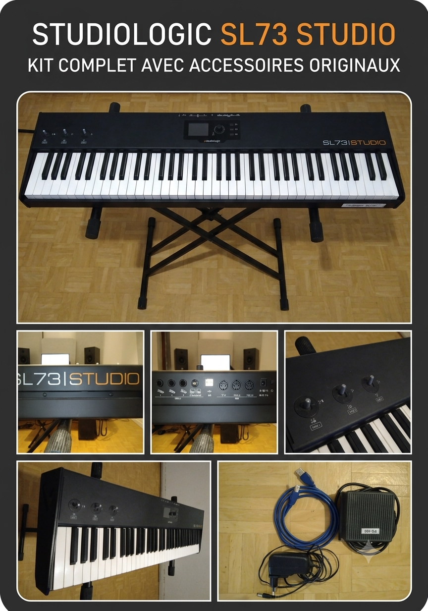 Vends Clavier Maître SL73 Fatar / Studiologic 