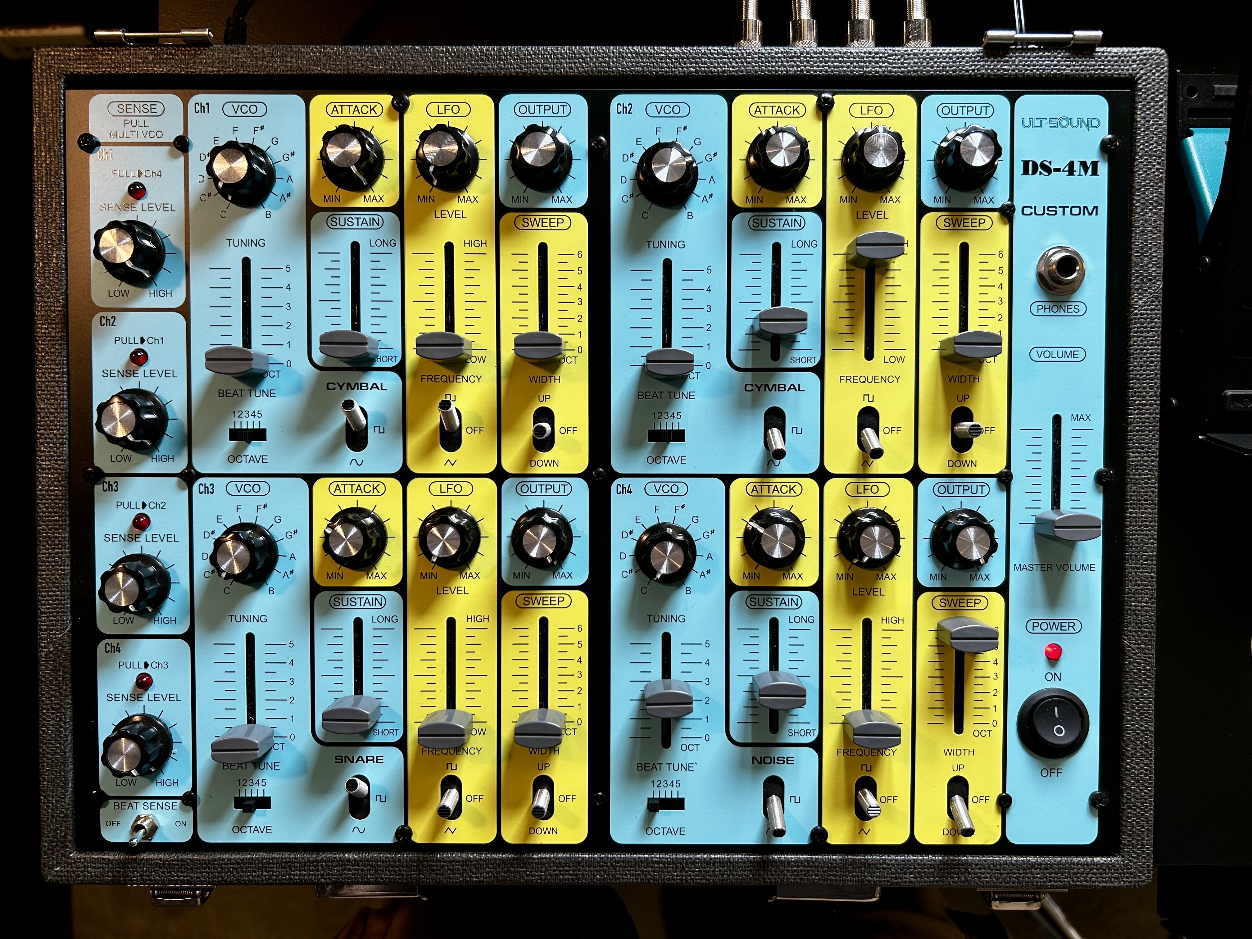 ULT-SOUND DS-4M CUSTOM · ÉTAT NEUF · Frais de port inclus