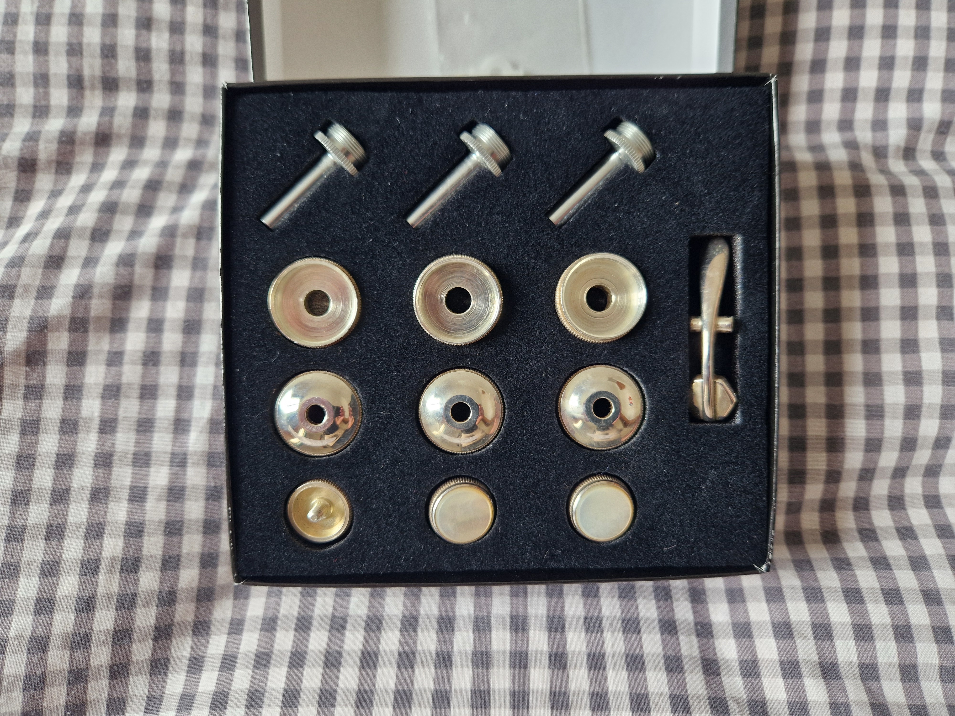 Trim kit argent pour bach stradivarius