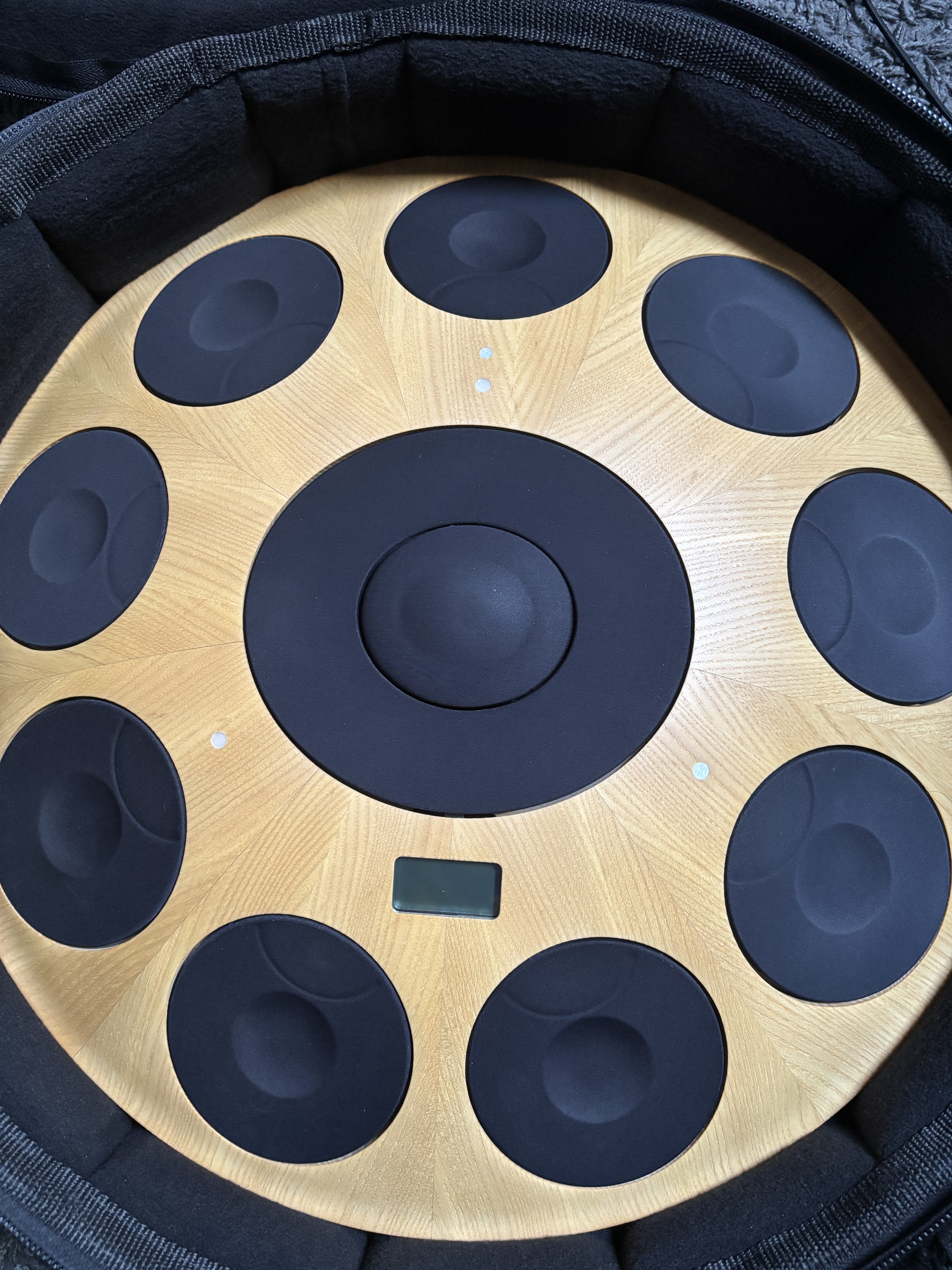 Neotone Handpan 19 notes en frêne — Excellent état — Garantie 3 ans