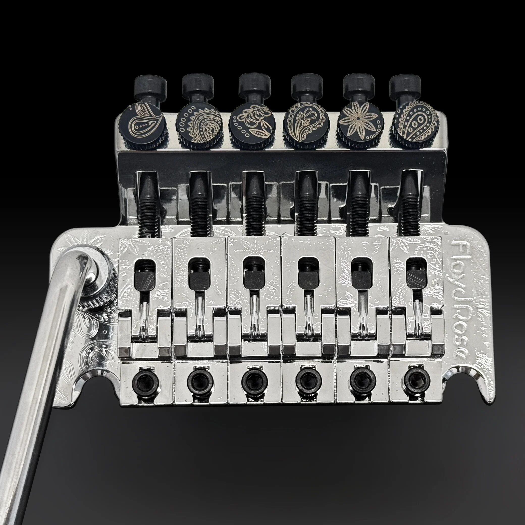 Original Tremolo System - Laser-Etched Paisley Limited Edition2