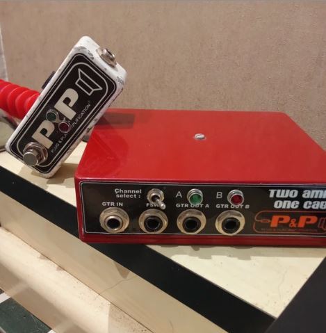 P&P TAOC two amp one cab avec footswitch