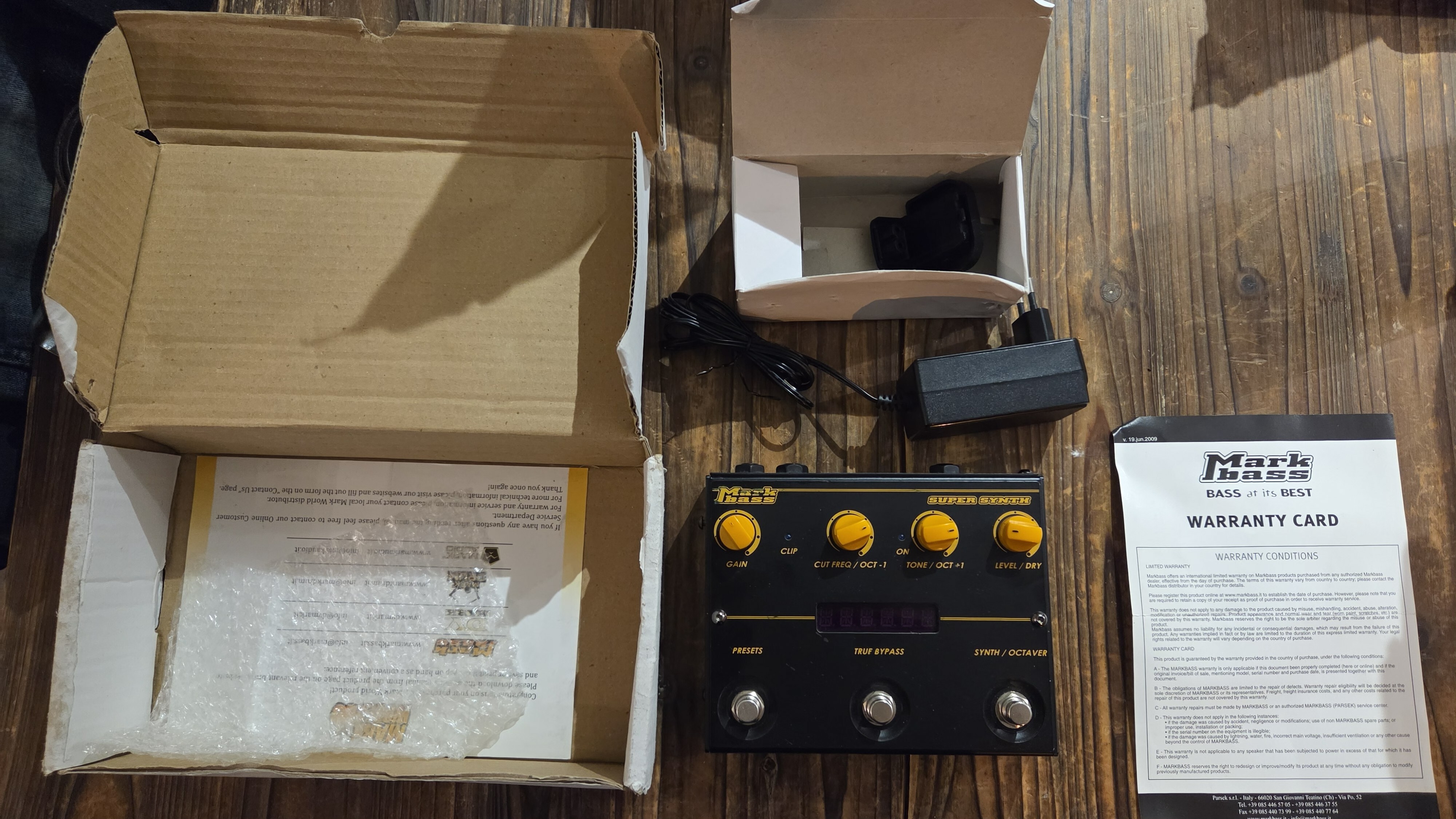 Pédale Markbass Super Synth