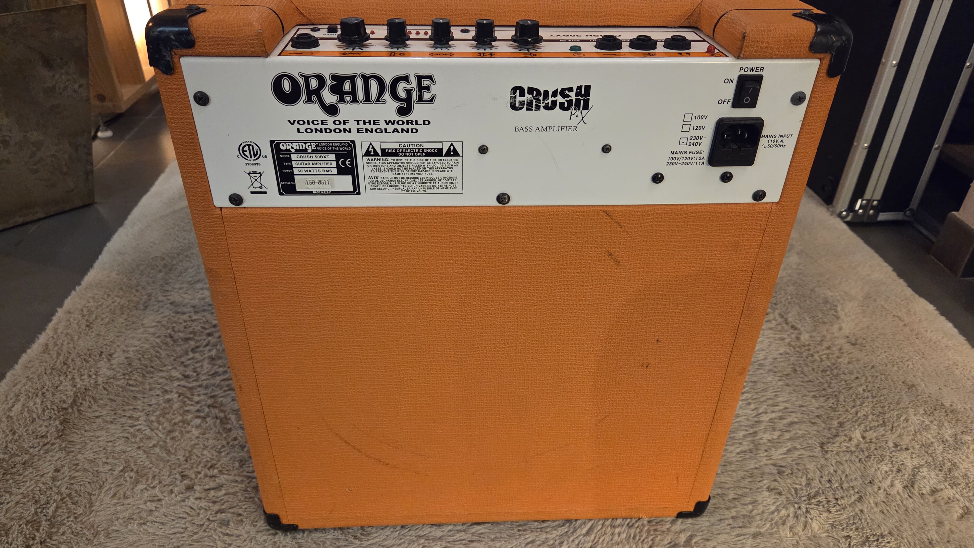 Ampli Orange Crush PiX 50BXT
