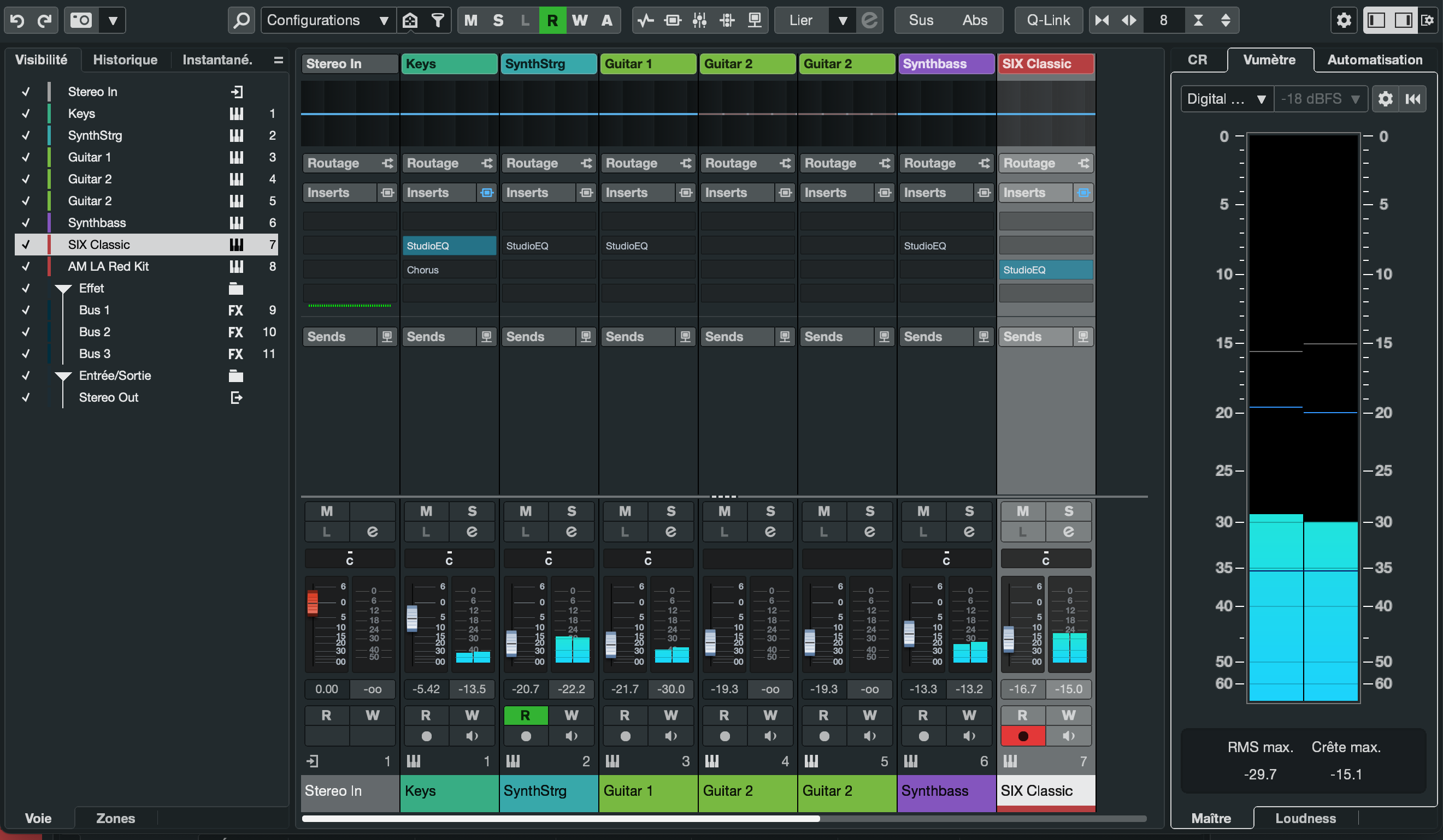 Steinberg Cubase 15 - Console