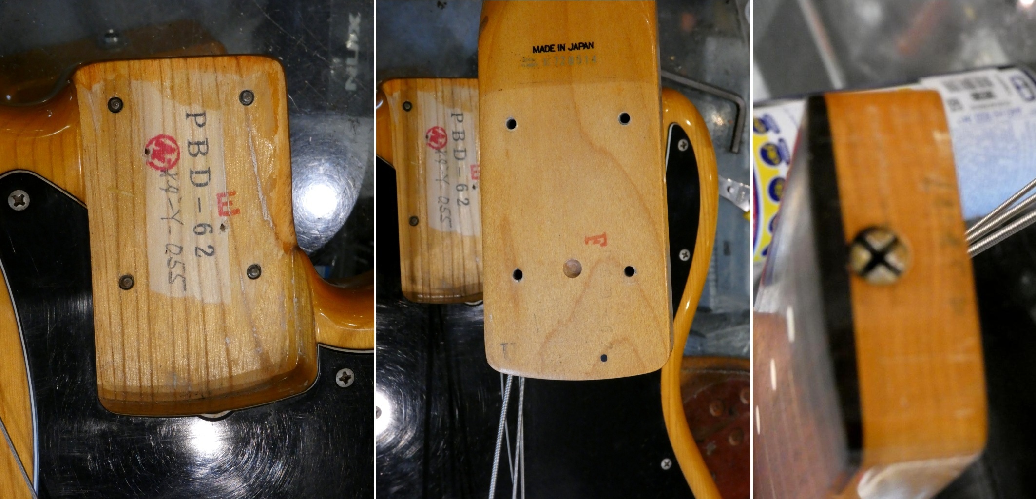 fender precision bass pb62-fl sen ash order made japon japan (22)