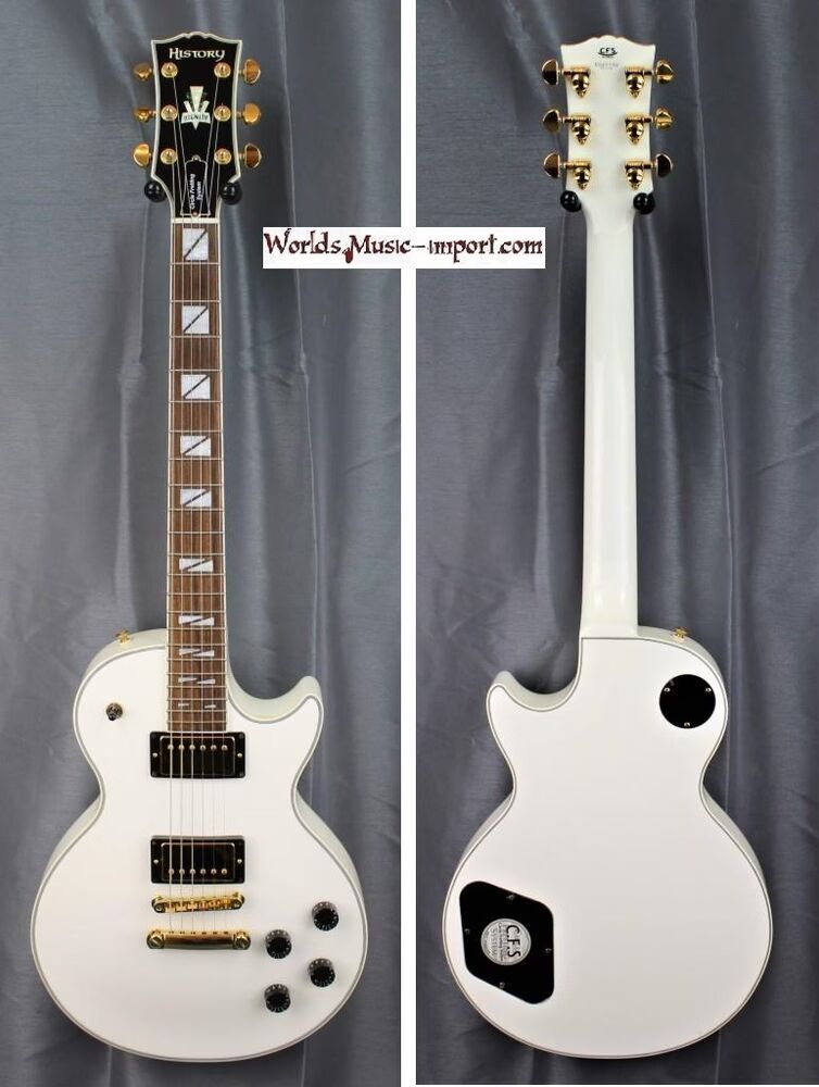 HISTORY Les Paul Custom ZLC-90 WH 2006 japon