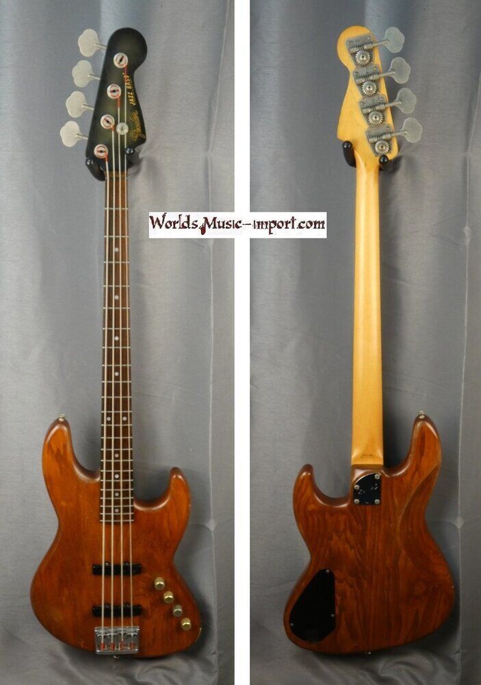 Fender jazz bass JBR-1000 MH active walnut 1990 JAPAN
