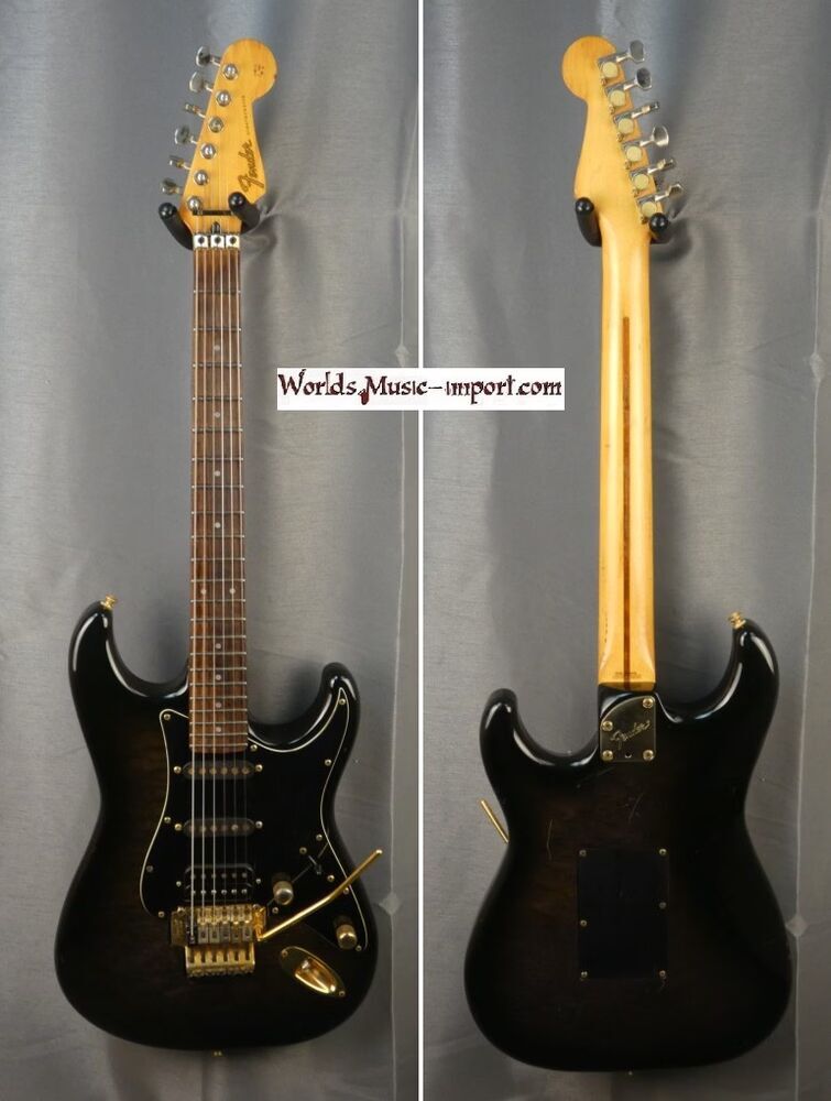 FENDER Stratocaster STR-75R 1986 Black Burst Japon