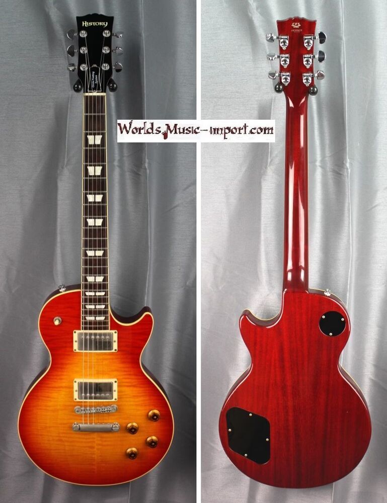 HISTORY Les Paul Standard CherrySB Flame 2003 japon