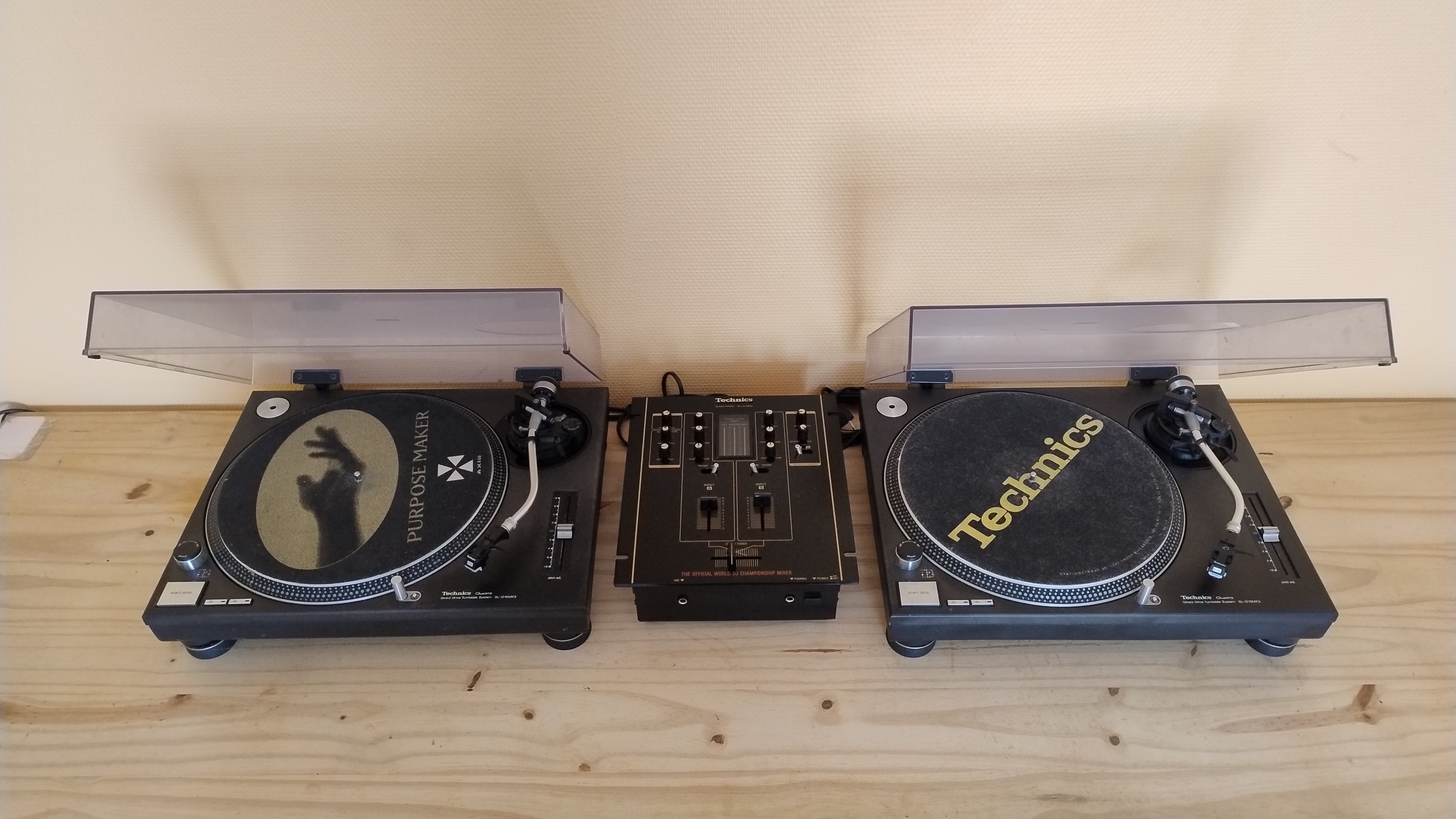 Paire de platines MK2 SL1210