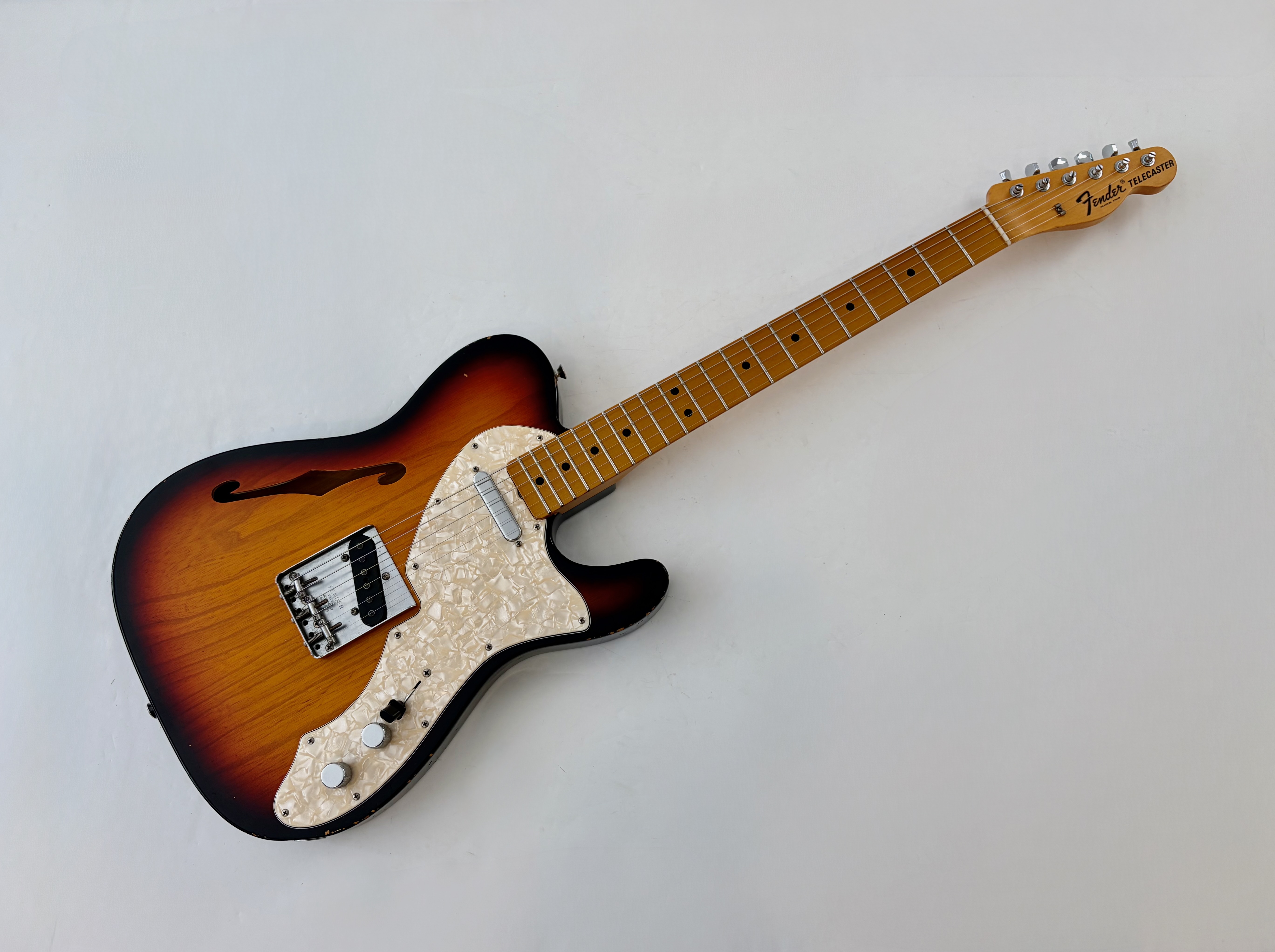 Fender Telecaster Thinline 68 Greg Fessler Masterbuilt 2010 Custom Shop Sunburst