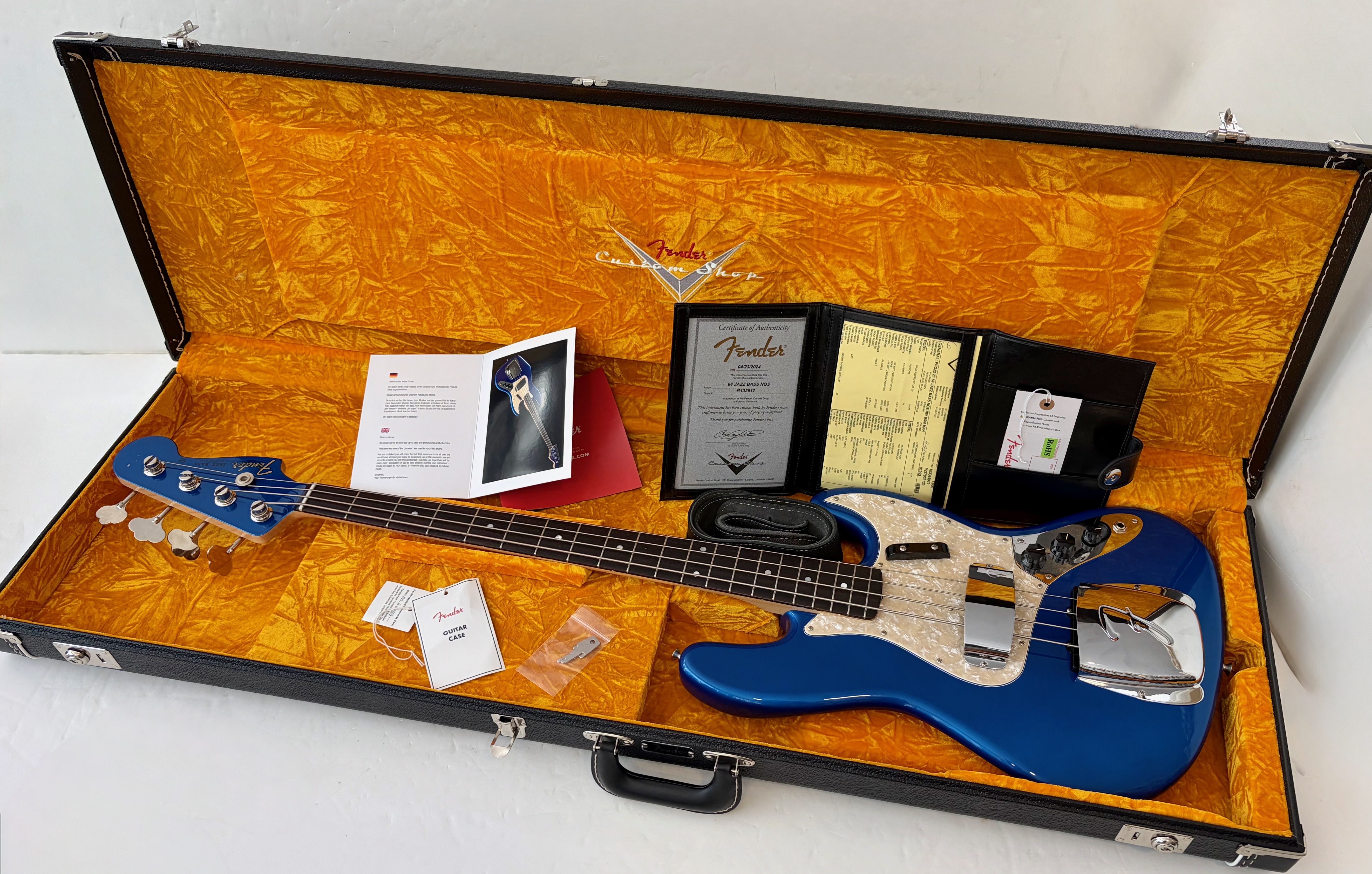 Fender Custom Shop '64 NOS Jazz Bass (37553)