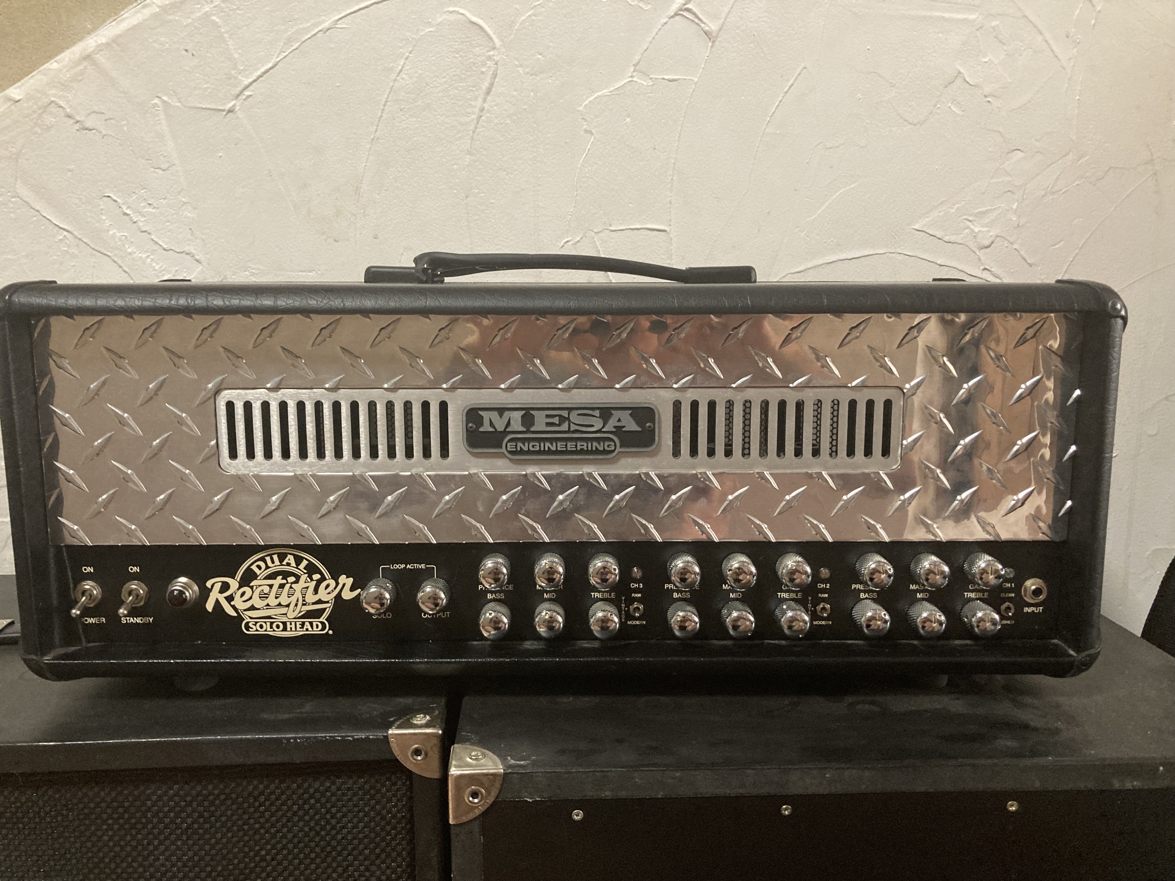 Vends Dual rectifier solo Head 100w