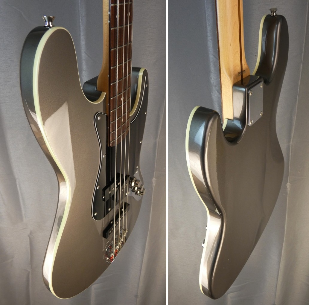 FENDER Jazz Bass Aerodyne Dolphin Grey DFG japon japan DLX (3)