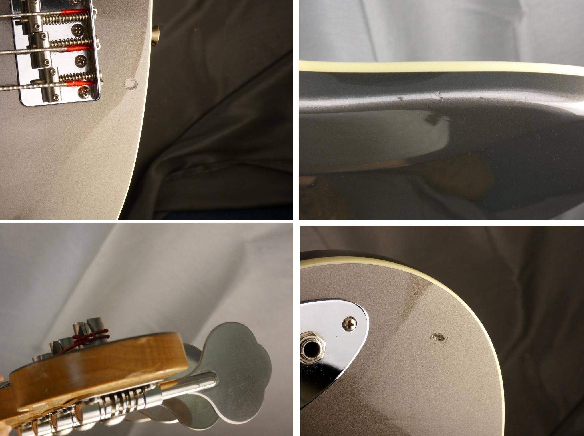 FENDER Jazz Bass Aerodyne Dolphin Grey DFG japon japan DLX (12)