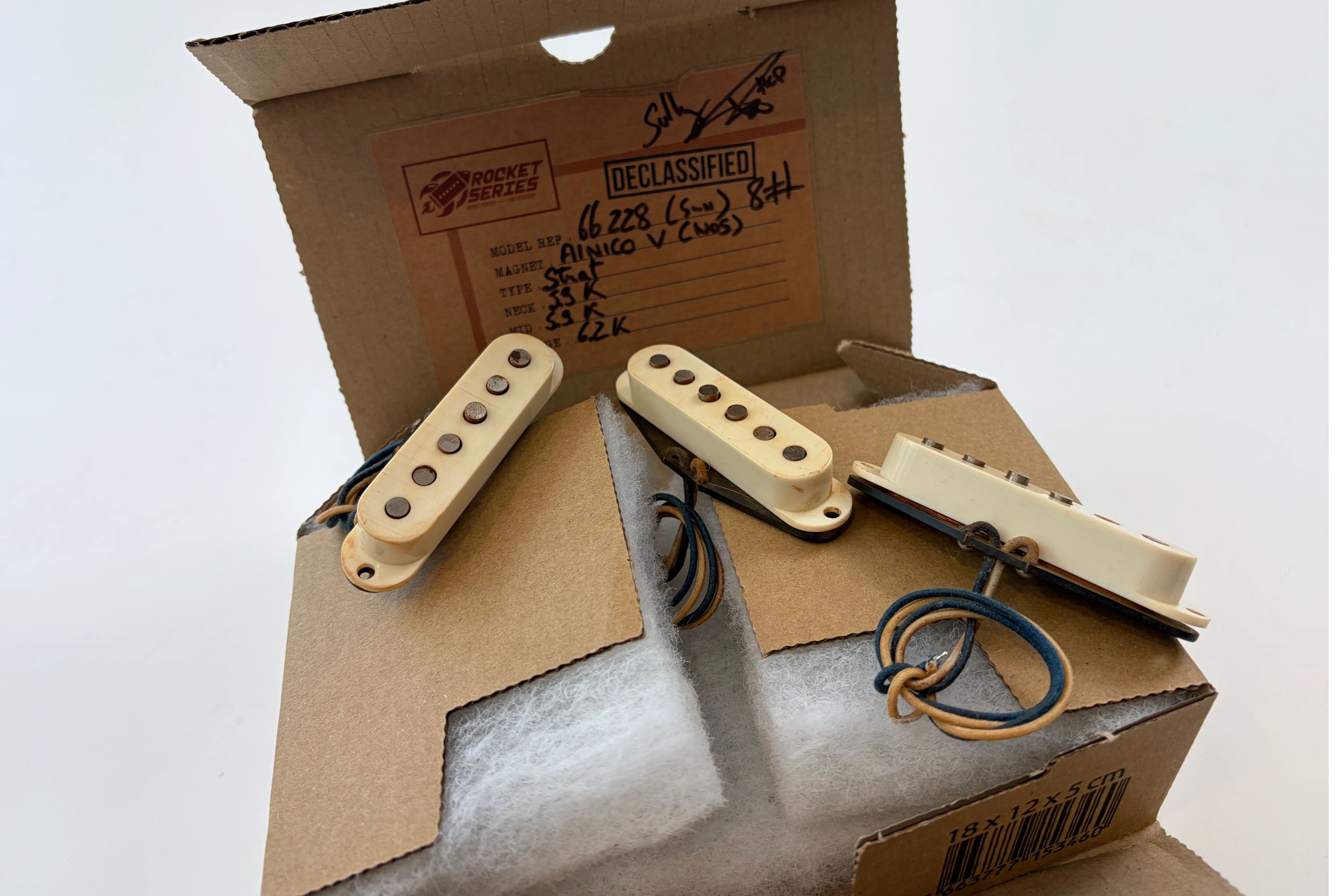 Hepcat 66 Stratocaster pickup set 