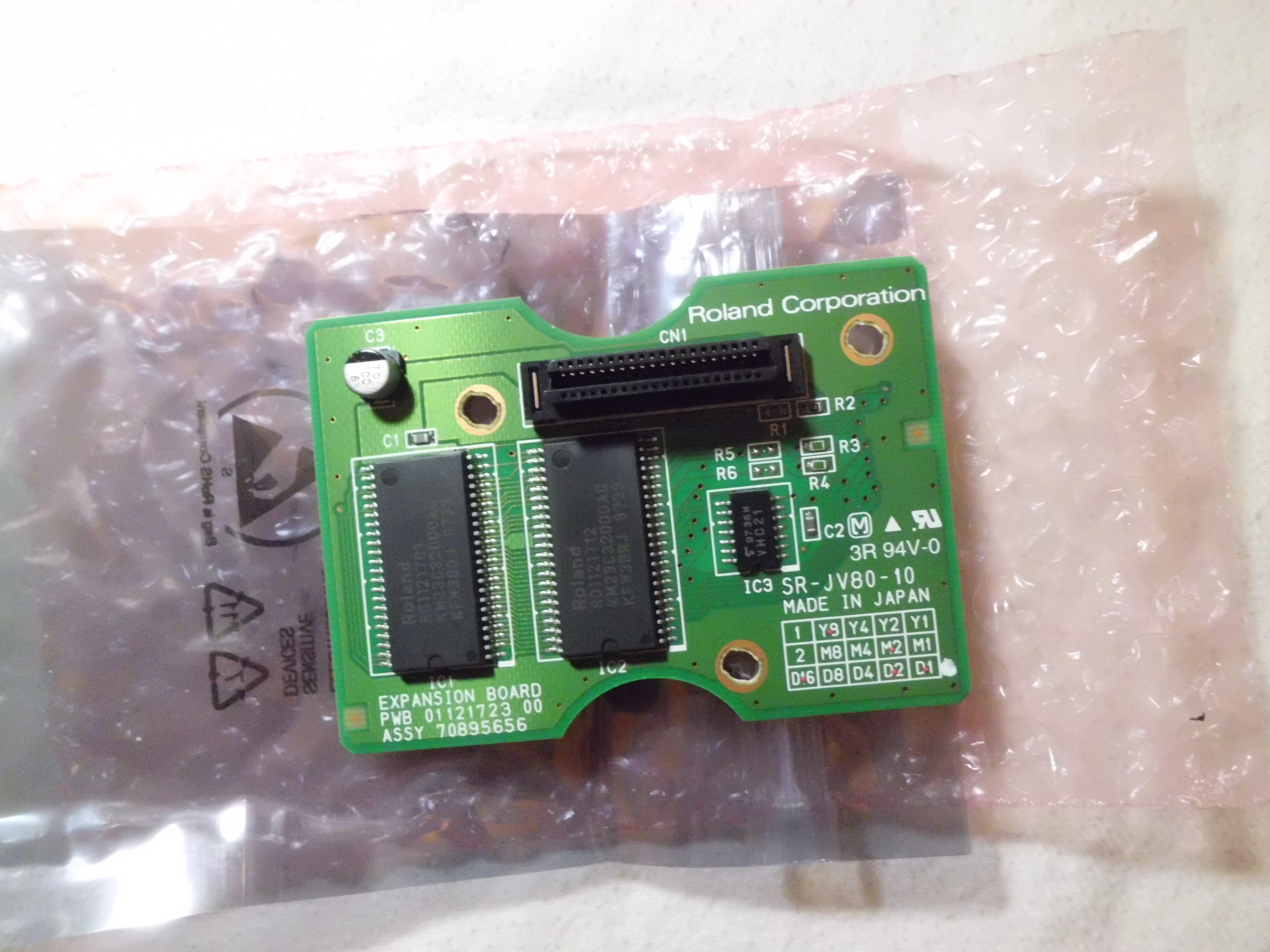Vends carte SR-JV80-10 - extension Bass & Drum