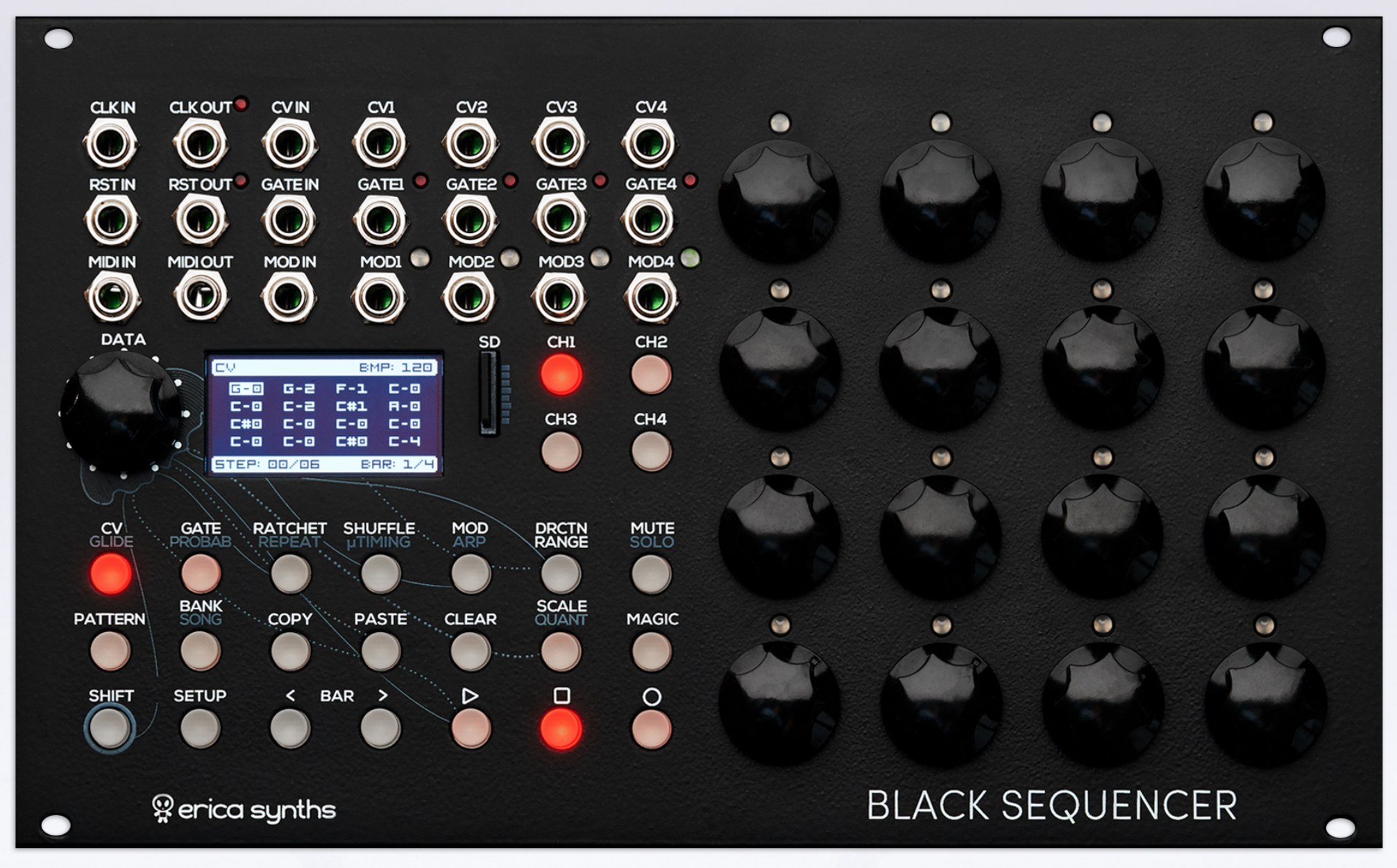 Erica Synth Black Seq