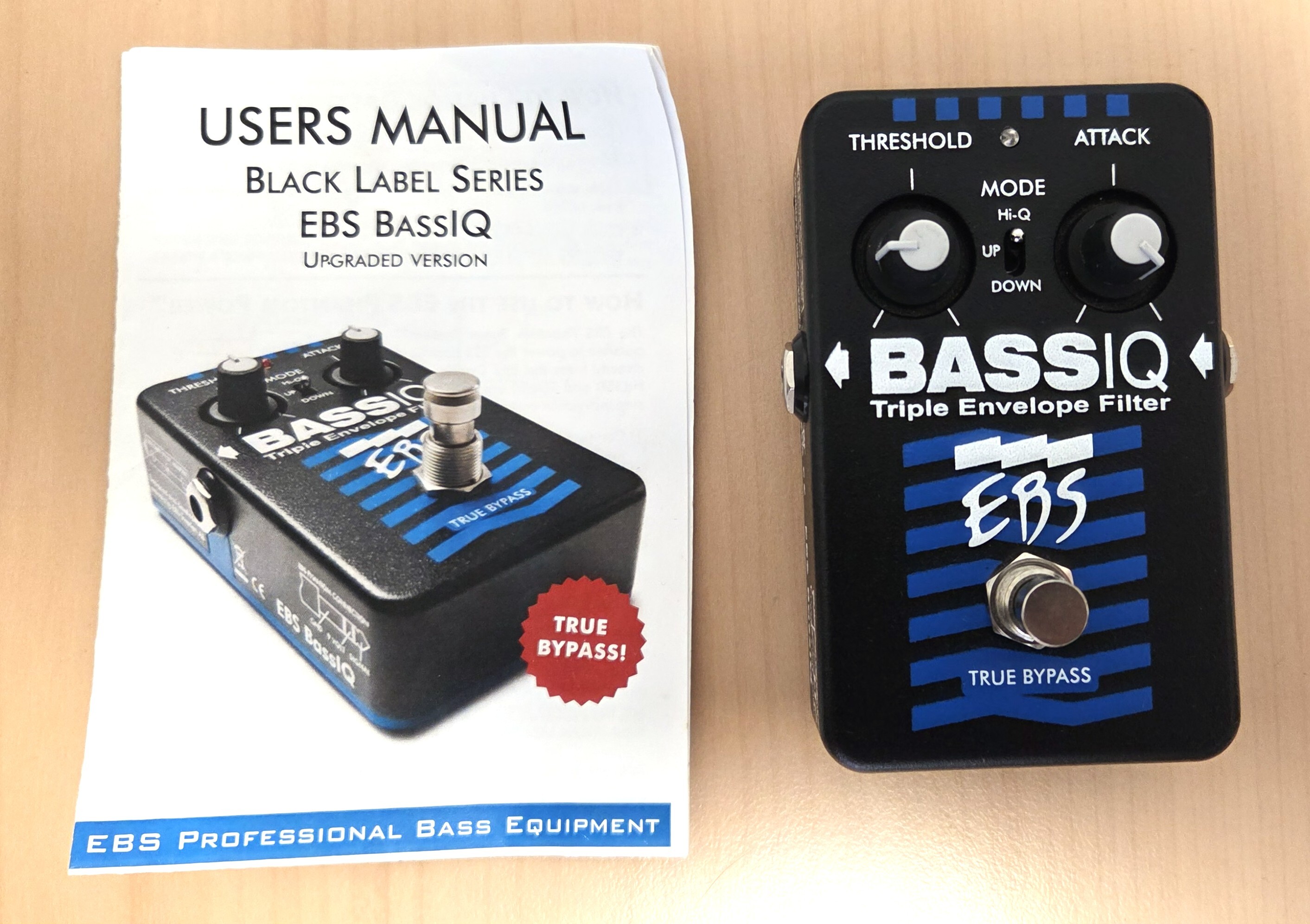 Pédale EBS BassIQ Triple Envelope Filter (Black Label)