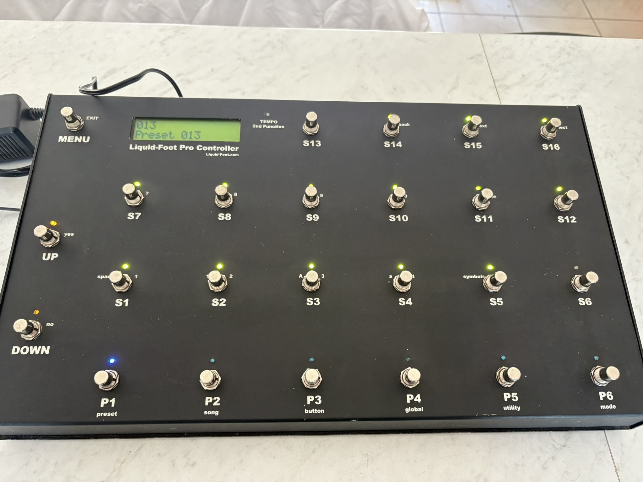 liquid foot pro controller