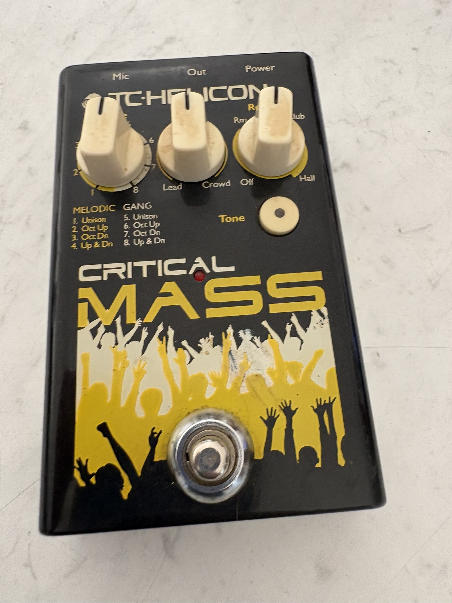 tc helicon critical mass