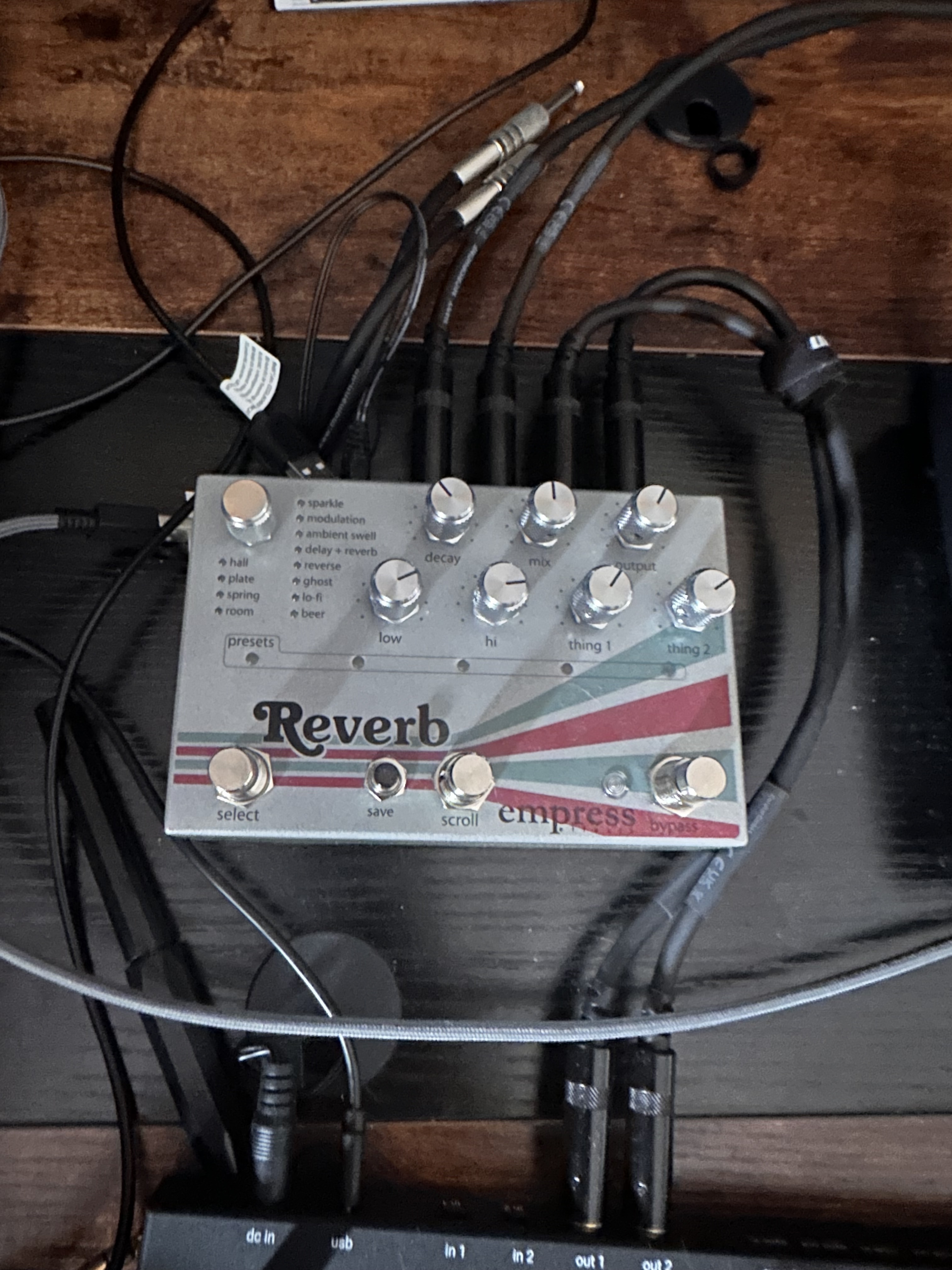 Vends reverbe empress