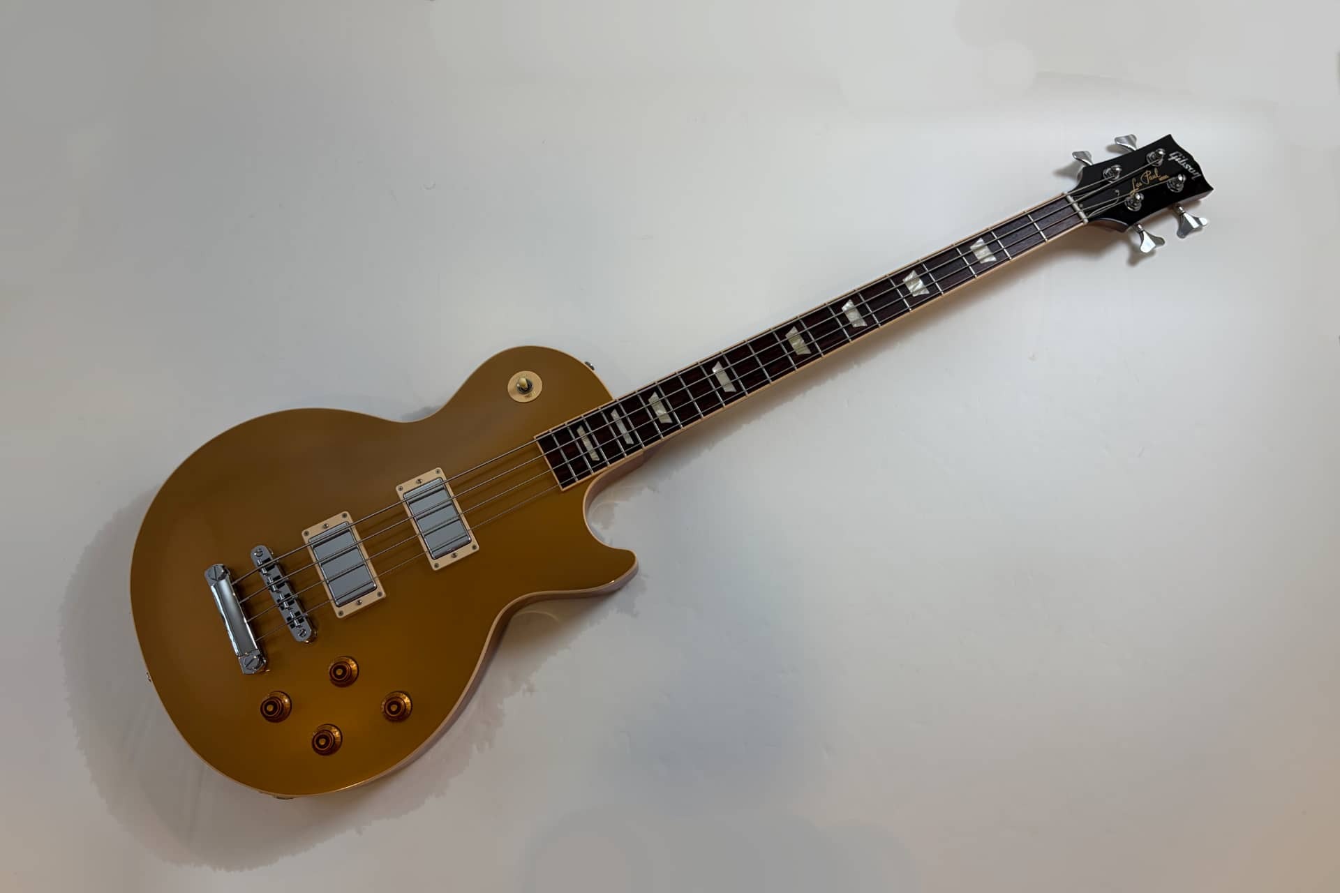 Gibson Les Paul Standard Bass 2013 Goldtop