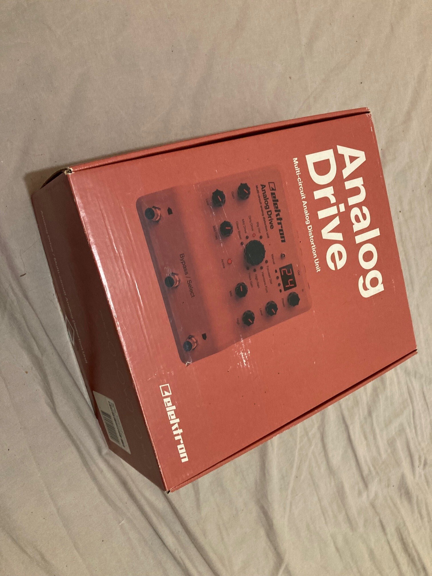 Vends Elektron Analog Drive - Pédale de distorsion analogique