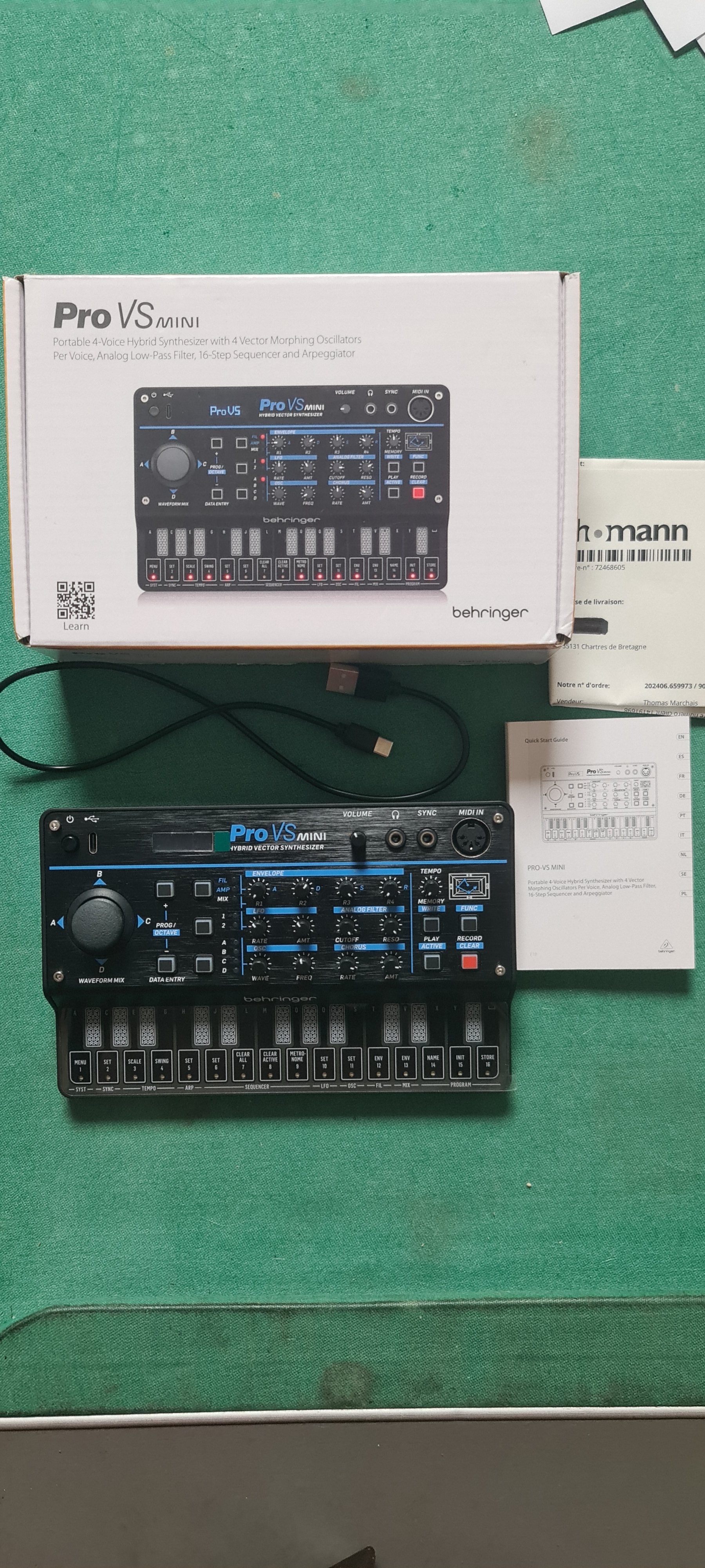 Behringer pro vs mini 