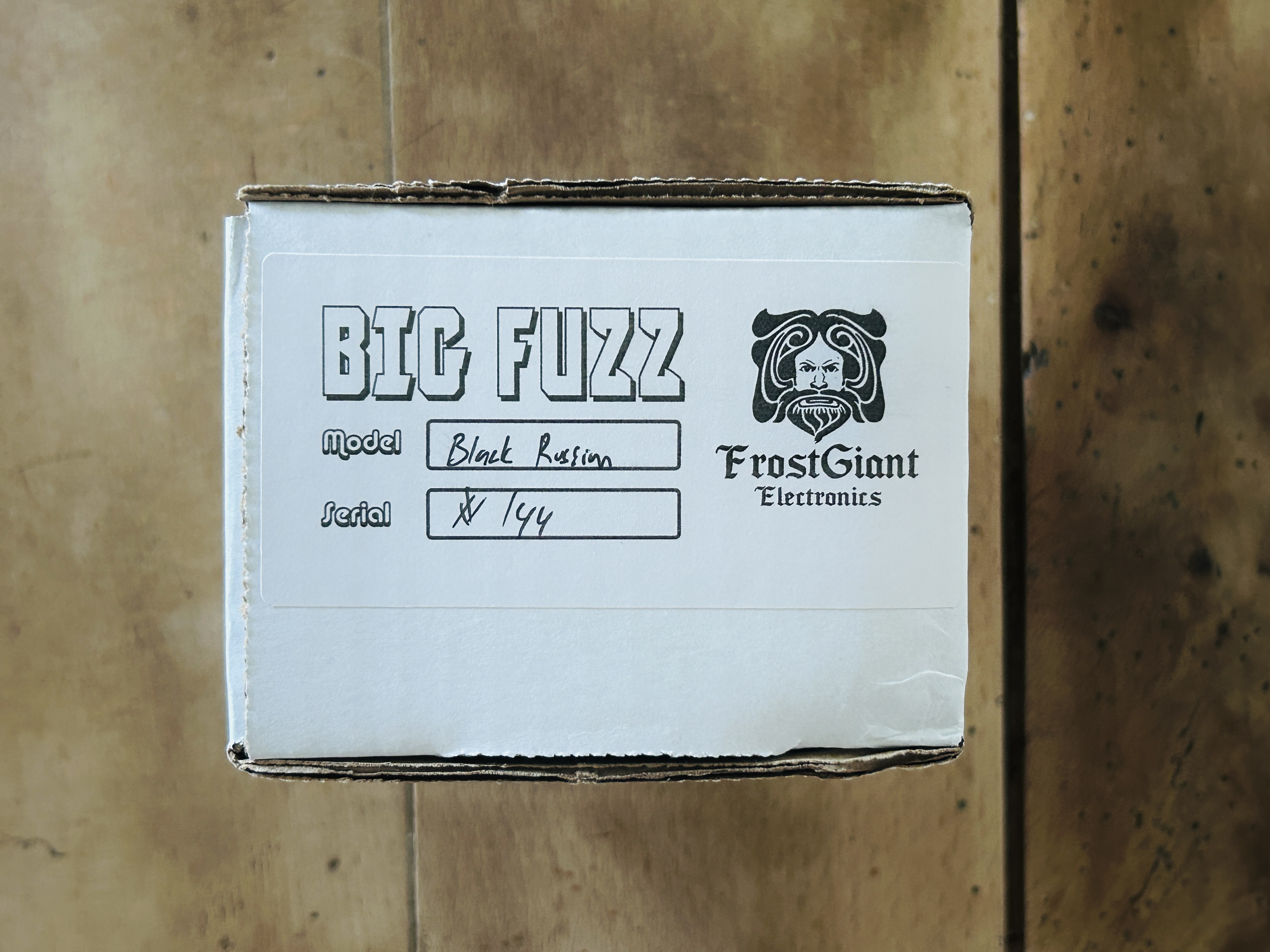 Frost Giant Electronics Black Russian Big Fuzz (64290)