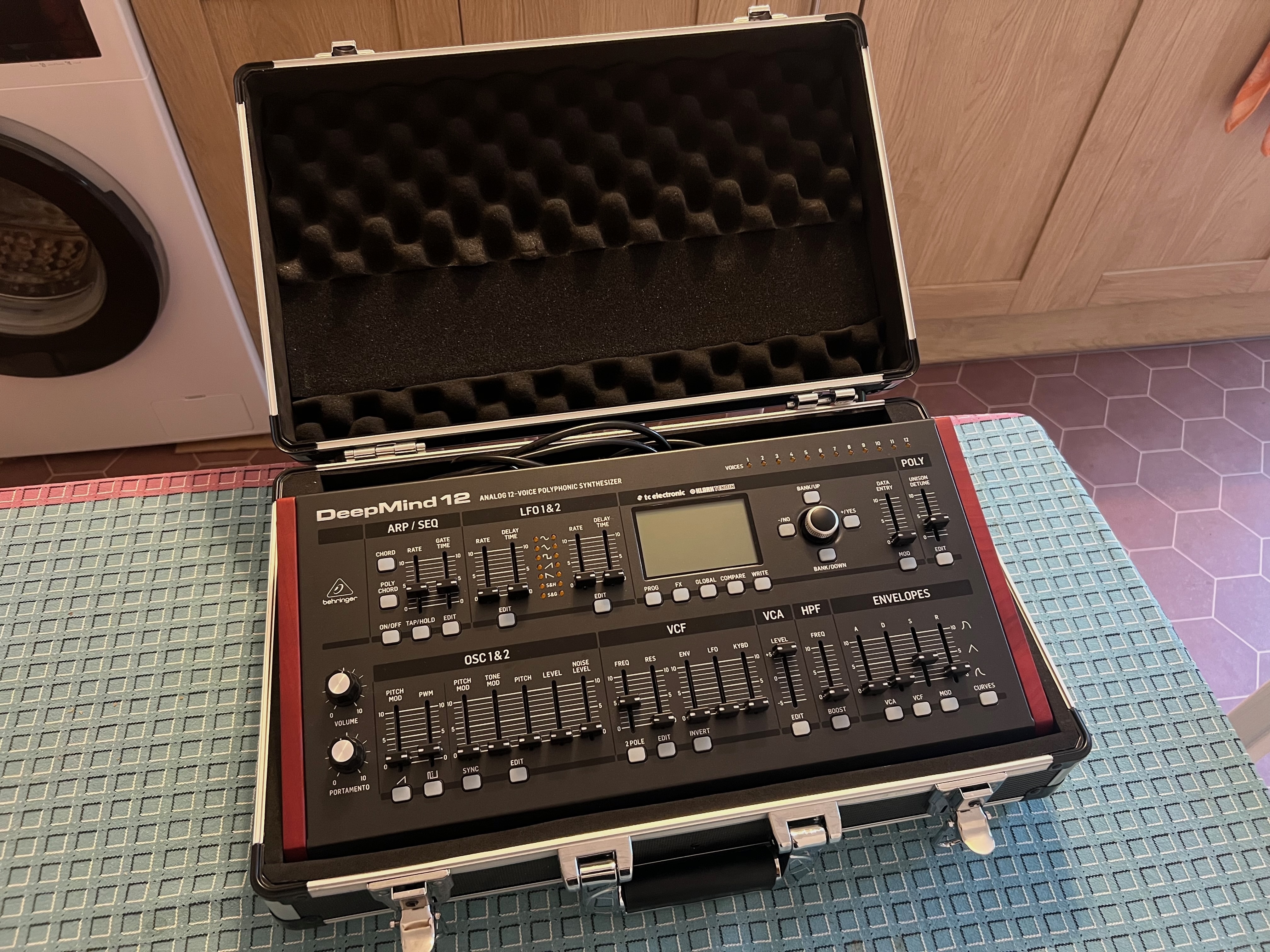 Behringer DeepMind 12D – Comme neuf + flight case