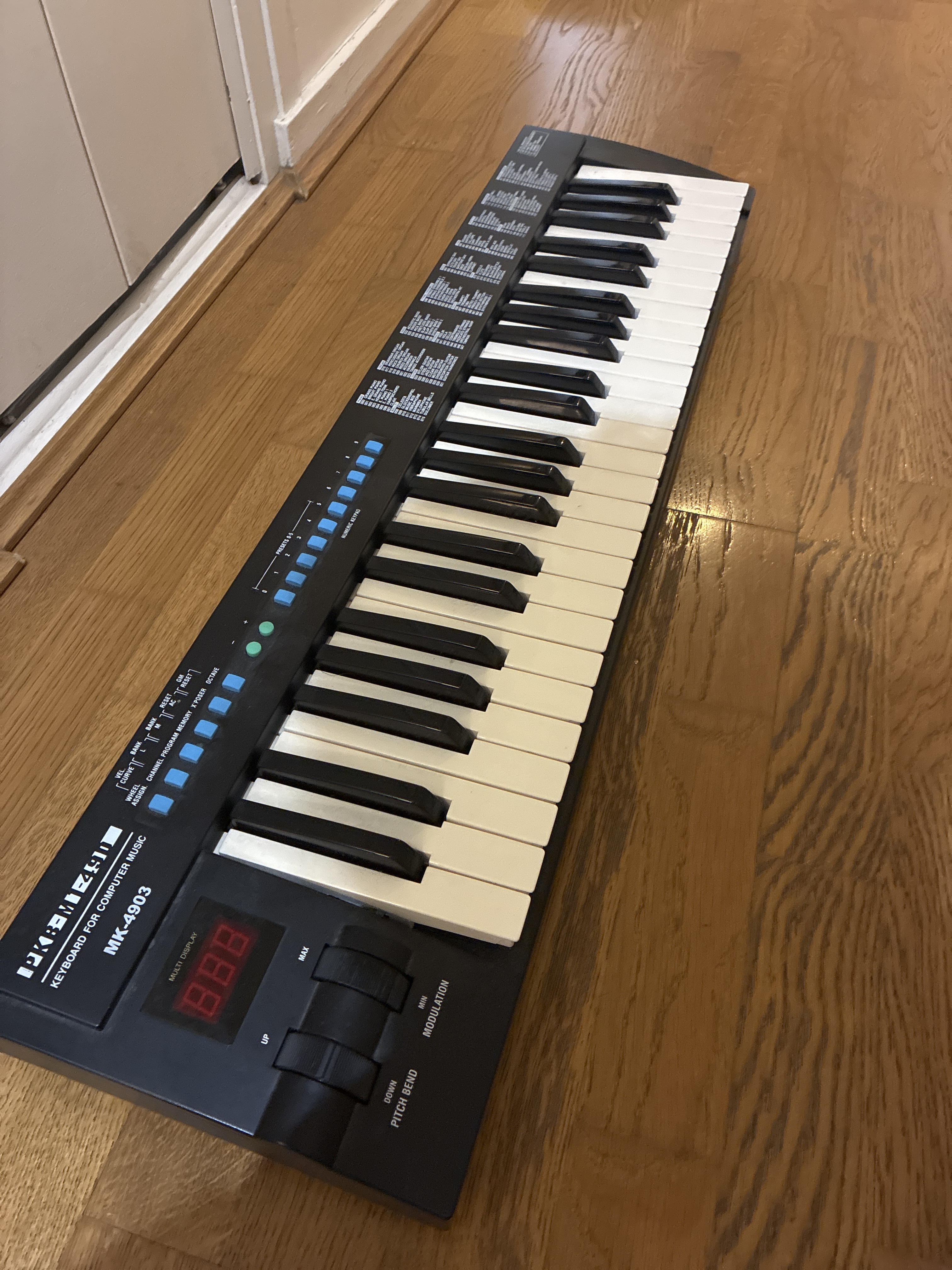 CLAVIER MIDI PKB-M1-490