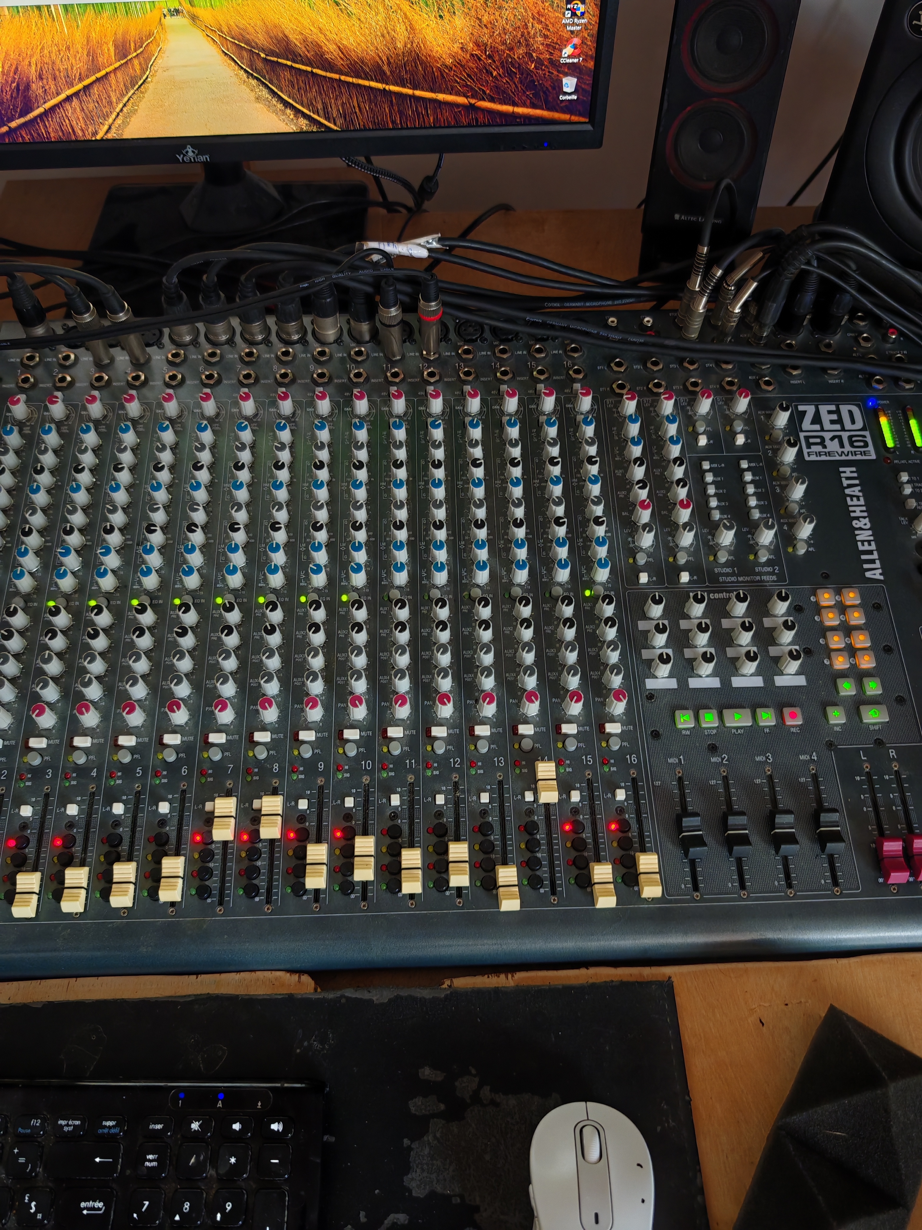 Vends zed r16 + carte fw Texas instrument 