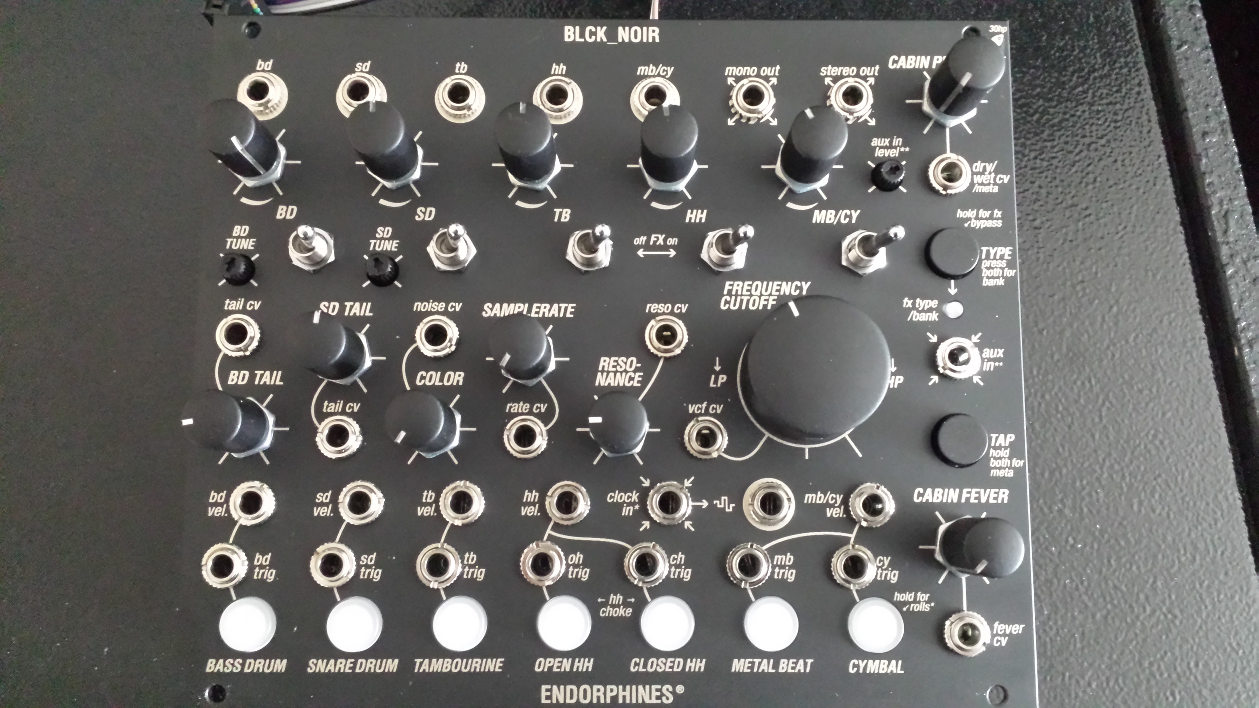 Vends Endorphin.es BLCK_NOIR 250€