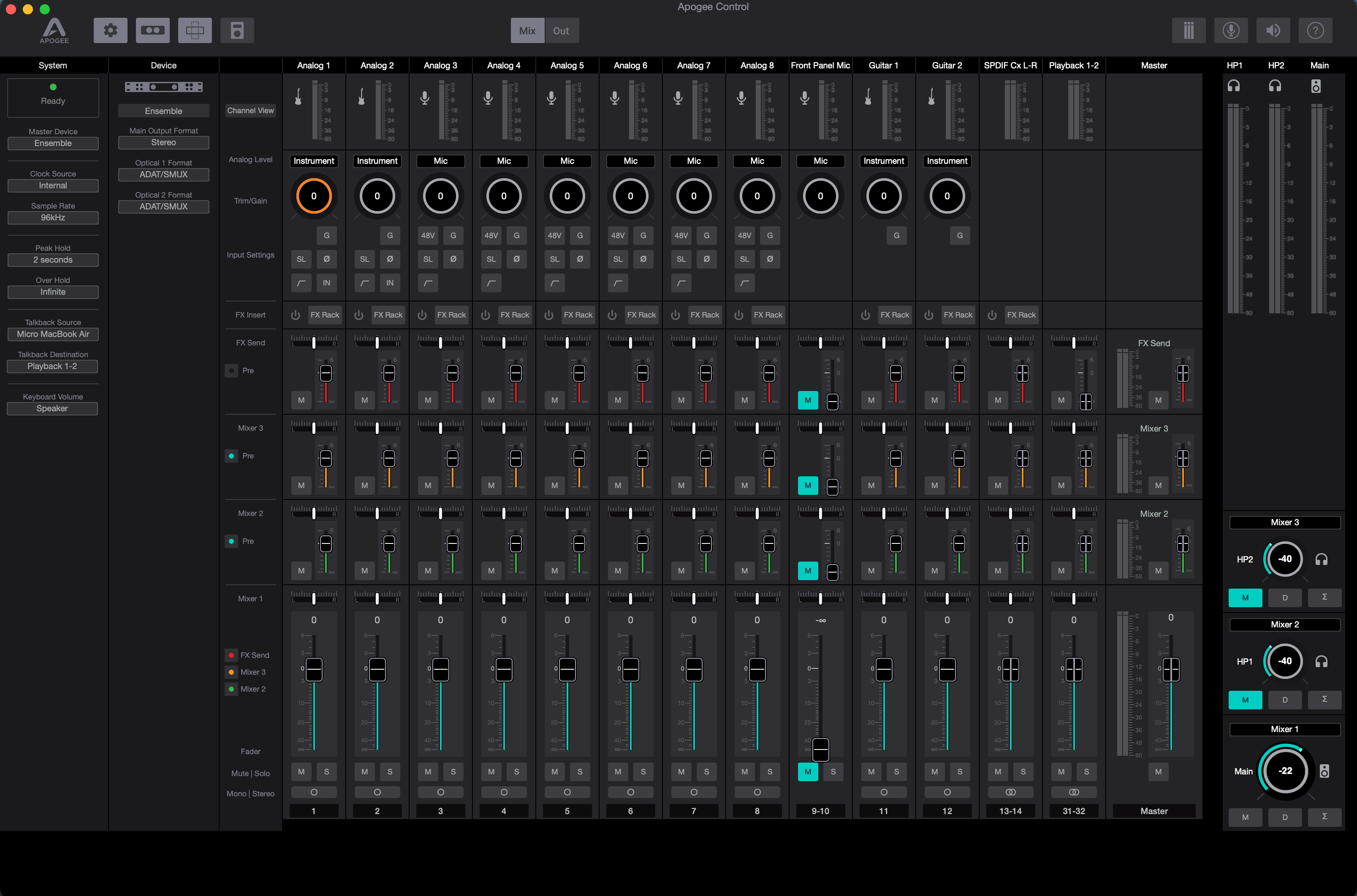 Apogee Ensemble Thunderbolt-9