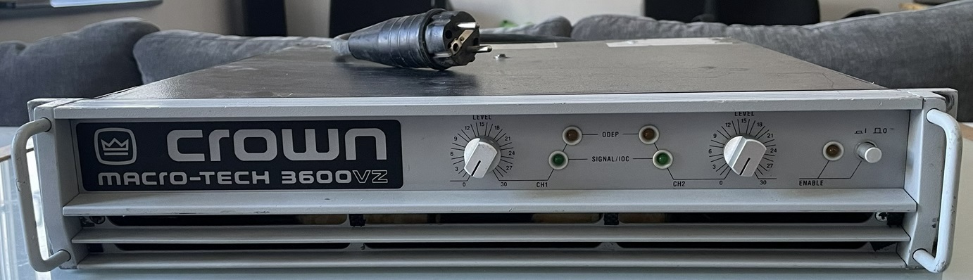 Crown Macrotech VZ3600