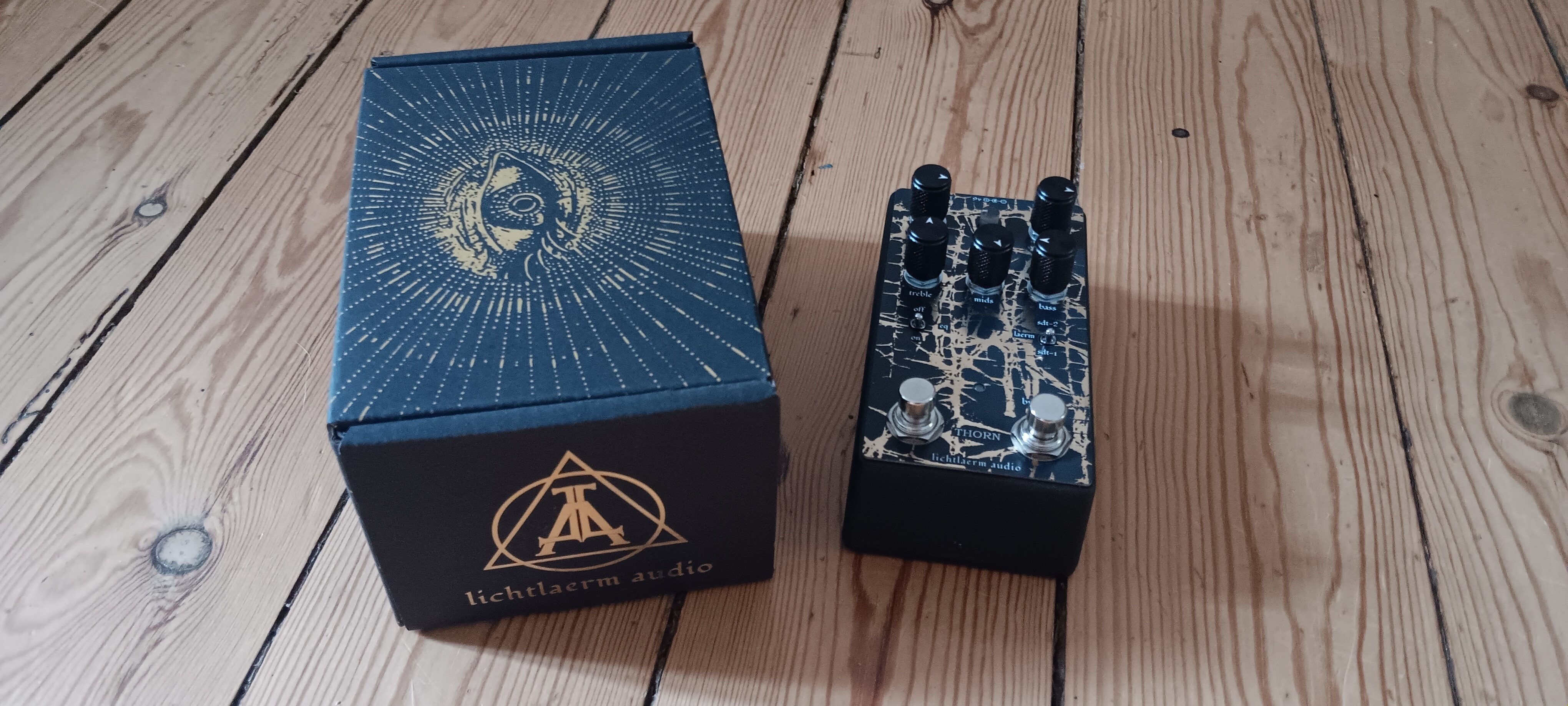 VENDS PEDALE LICHTLAERM AUDIO THORN