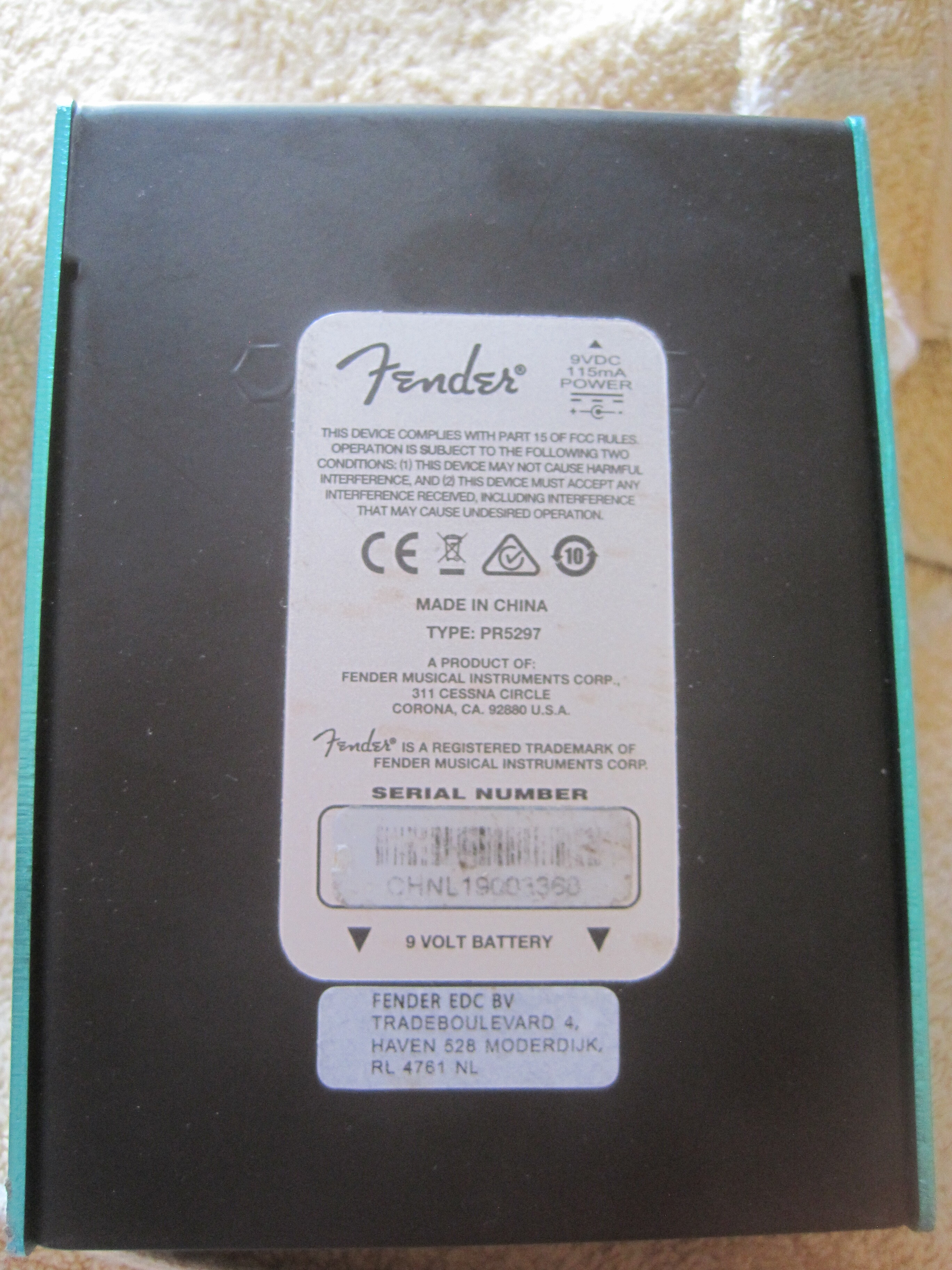 Fender Marine Layer Reverb (1614)