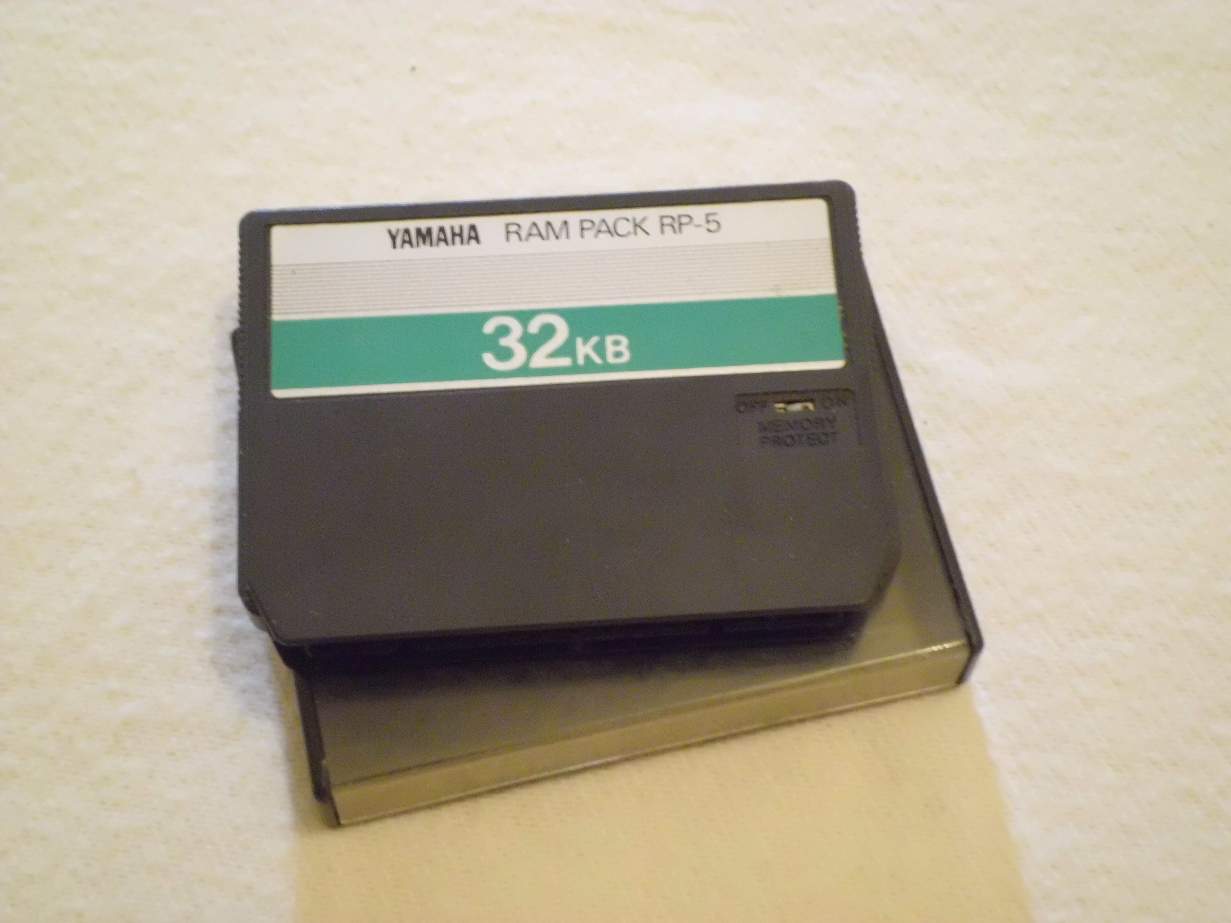 Vends "Ram Pack" RP-5 Yamaha, pour DSR1000 / 2000